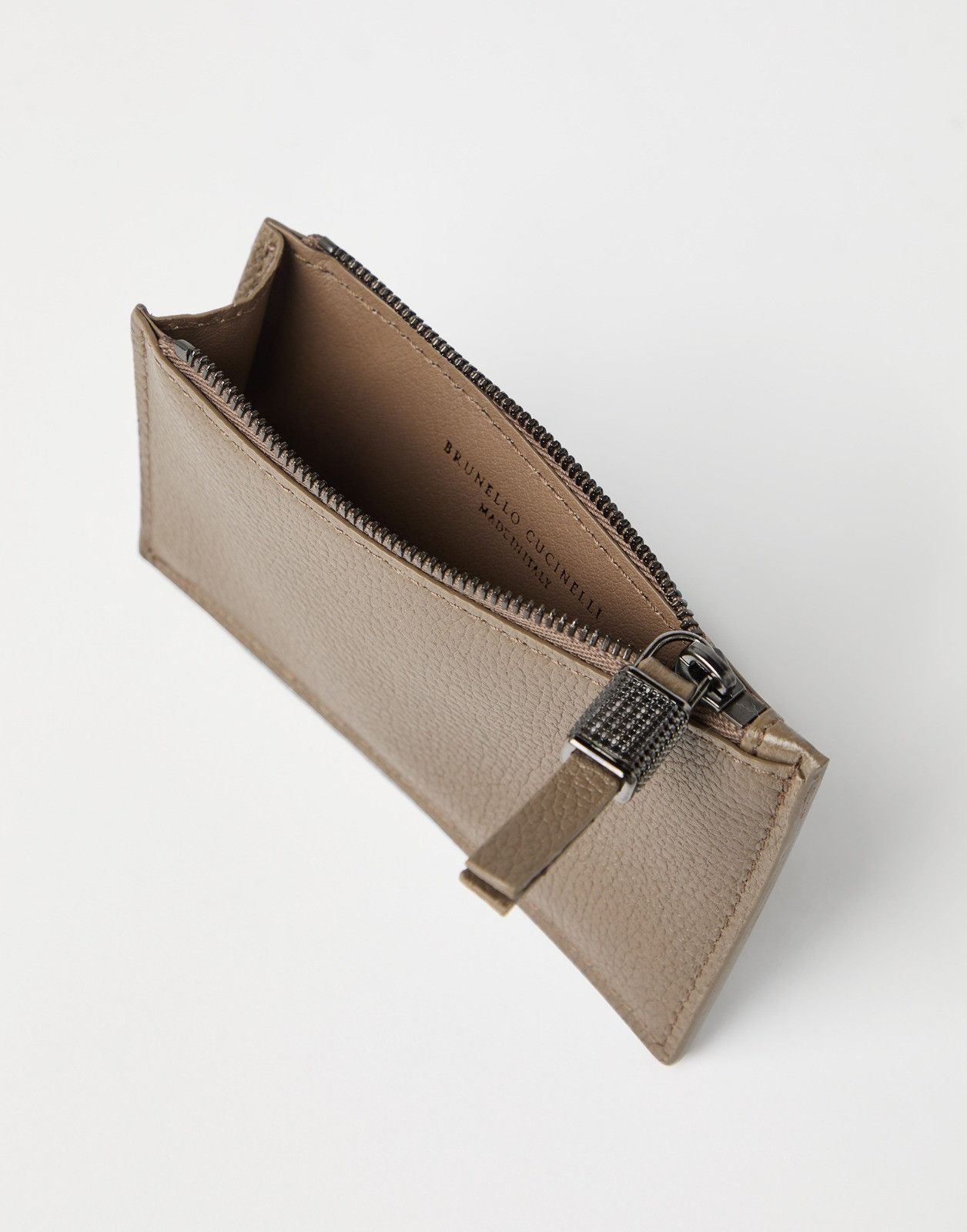 Brunello Cucinelli o1la1rc1a0326 Size: OS / Leather Wallet in Brown Size ONE SIZE - 2 Thumbnail