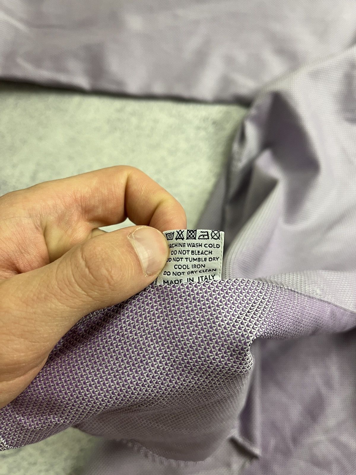 Canali Canali Impeccabile Cotton Men's Shirt Made in Italy Size US L / EU 52-54 / 3 - 12 Thumbnail