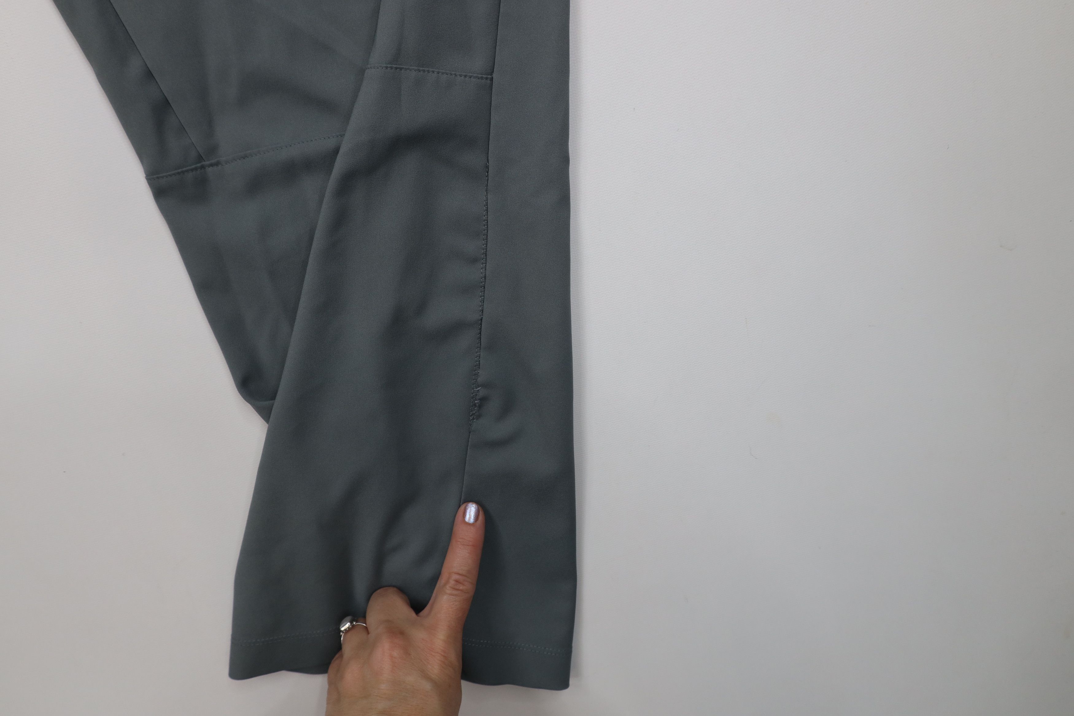 Nike Vintage Y2K Nike Scott Mini Swoosh Wide Leg Pants Gray Size US 40 / EU 56 - 9 Thumbnail
