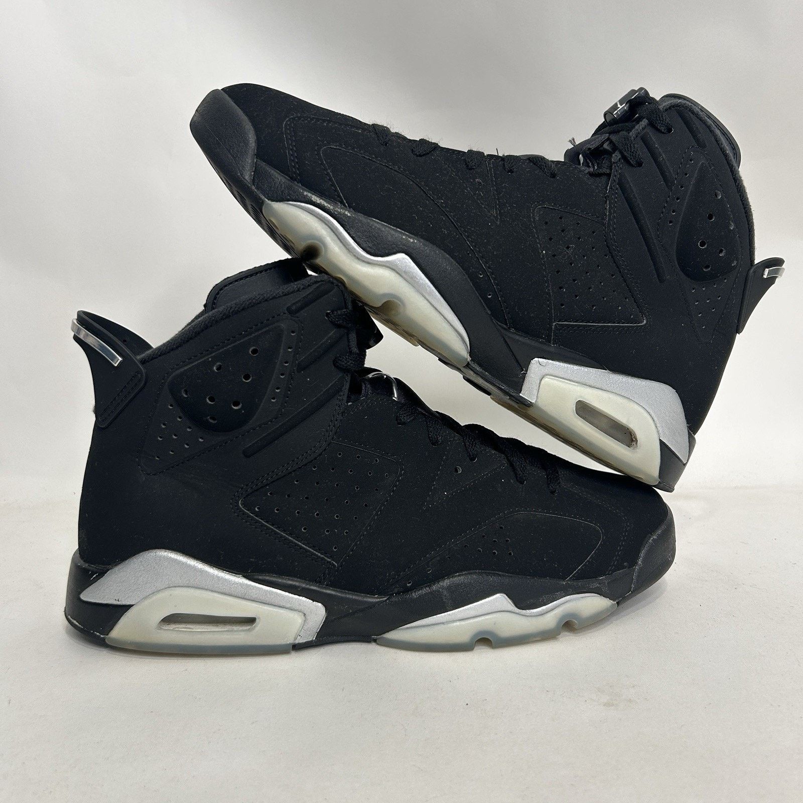 Jordan Brand Nike Air Jordan 6 Retro OG “Chrome/Black Silver” Size US 11.5 / EU 44-45 - 1 Thumbnail