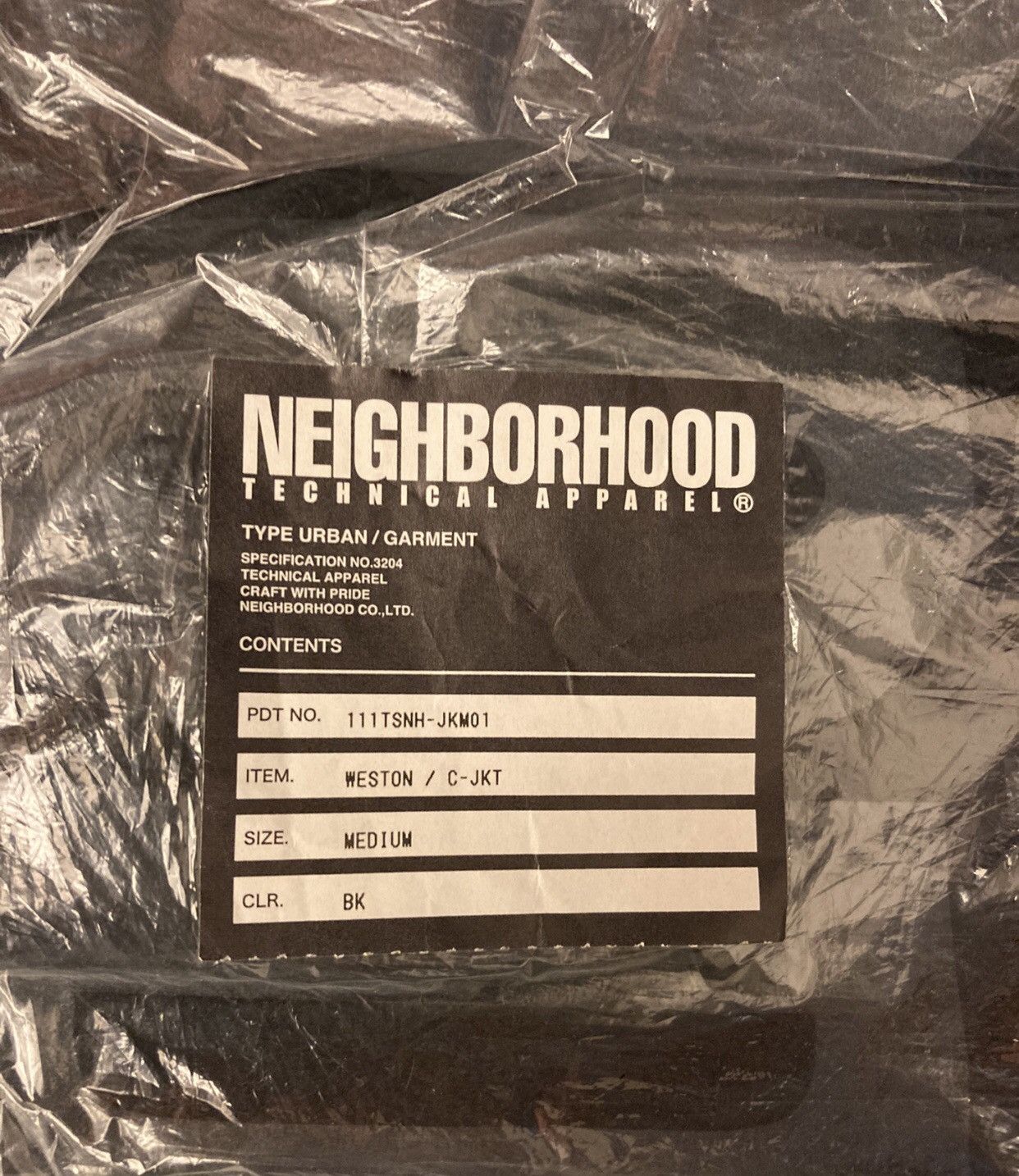 Neighborhood Neighborhood 11AW Weston Jacket2412-Nextarrow Size US M / EU 48-50 / 2 - 5 Thumbnail