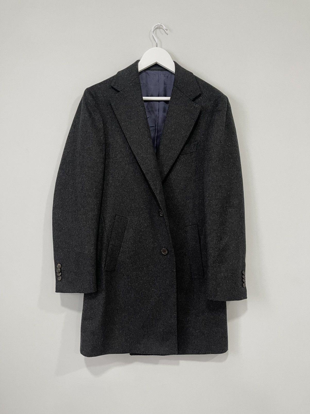 Suitsupply Suitsupply Vicenza Overcoat Pure Wool Coat Blazer Jacket Size US M / EU 48-50 / 2 - 1 Thumbnail