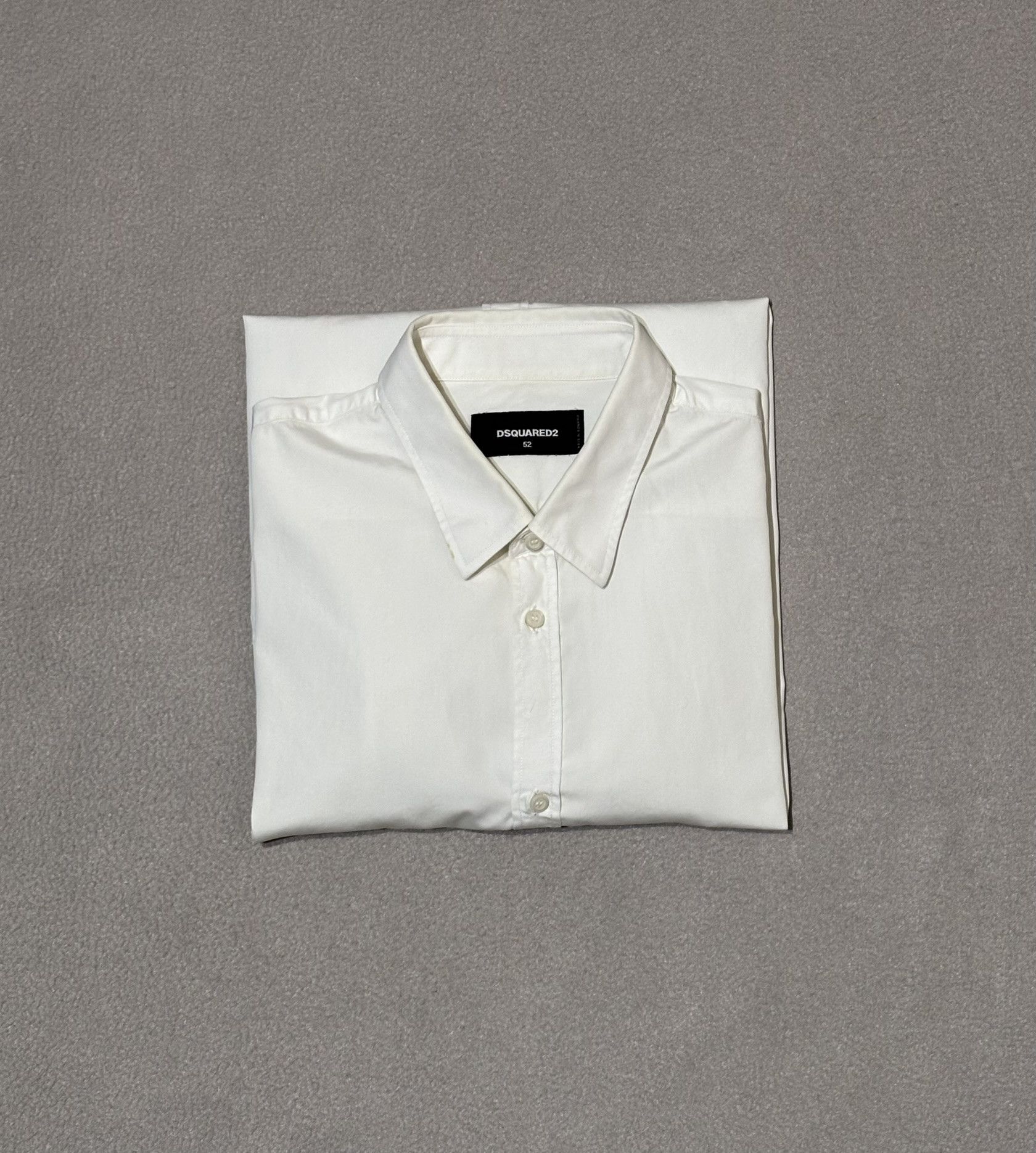 Dsquared2 Dsquared2 White Shirt Size 52 Size US L / EU 52-54 / 3 - 22 Thumbnail