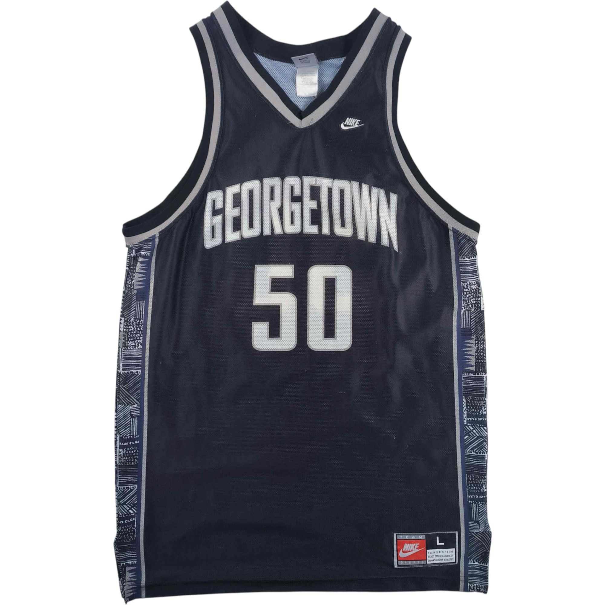Nike Georgetown Hoyas #50(Othella Harrington) basketball jersey L Size US L / EU 52-54 / 3 - 1 Thumbnail