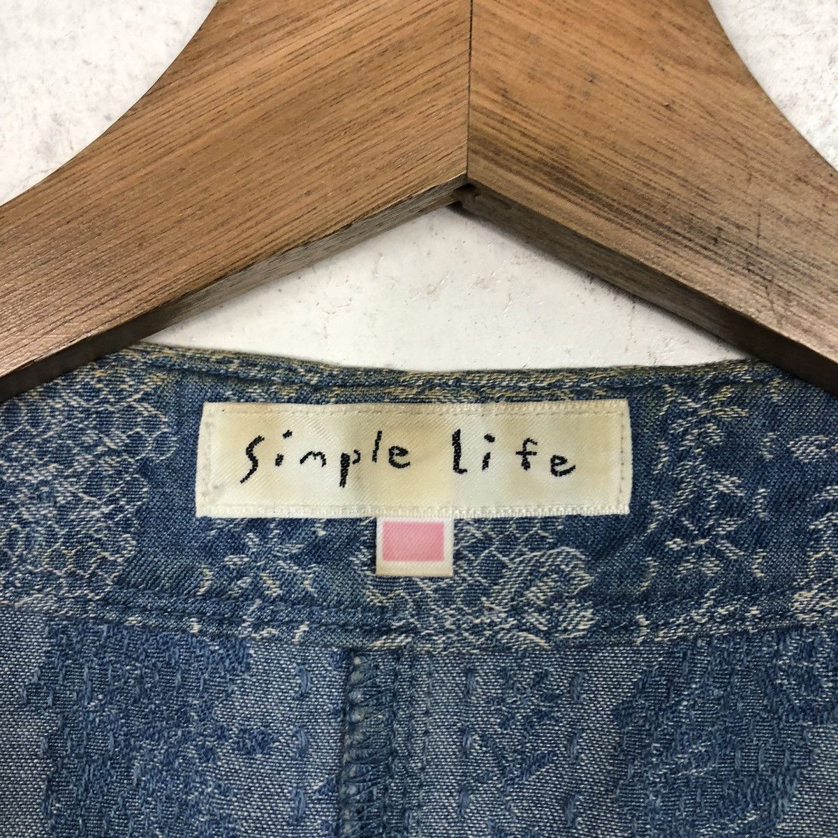 Vintage 📌Rich Blue Vintage Cropped Jacket Simple Life Issey Miyake Size M / US 6-8 / IT 42-44 - 18 Thumbnail