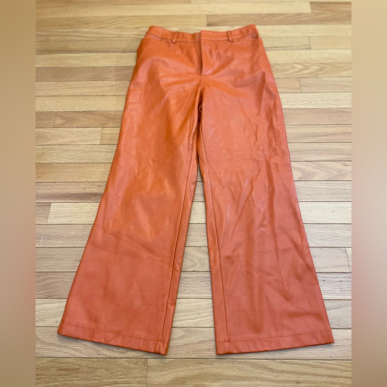 & Other Stories Avec Les Filles Orange Flare Pants Size 27" / US 4 / IT 40 - 1 Thumbnail