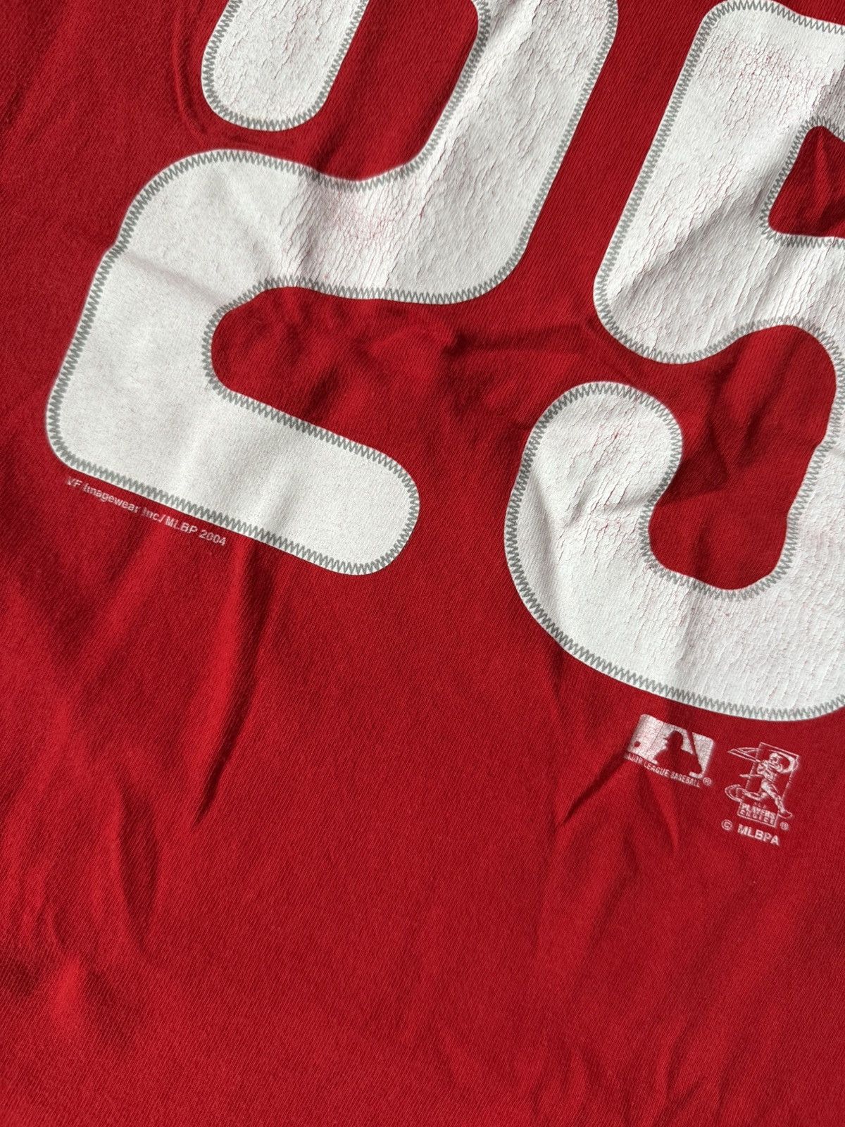 Lee Vintage Y2K Philadelphia Phillies Jim Thome MLB Lee T-shirt Size US XL / EU 56 / 4 - 6 Thumbnail