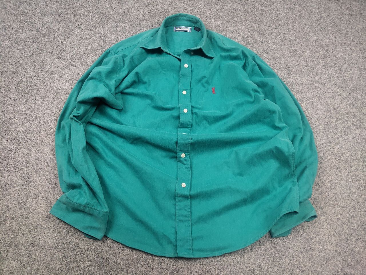 Yves Saint Laurent Vintage 80 - 90's Yves Saint Laurent Paris Long sleeve shirt Size US M / EU 48-50 / 2 - 2 Thumbnail