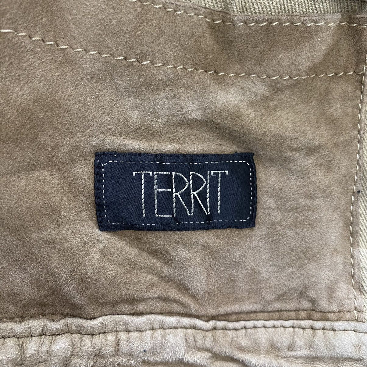Other TERRIT Multi Pockets Button Up Leather Jacket Size US M / EU 48-50 / 2 - 5 Thumbnail