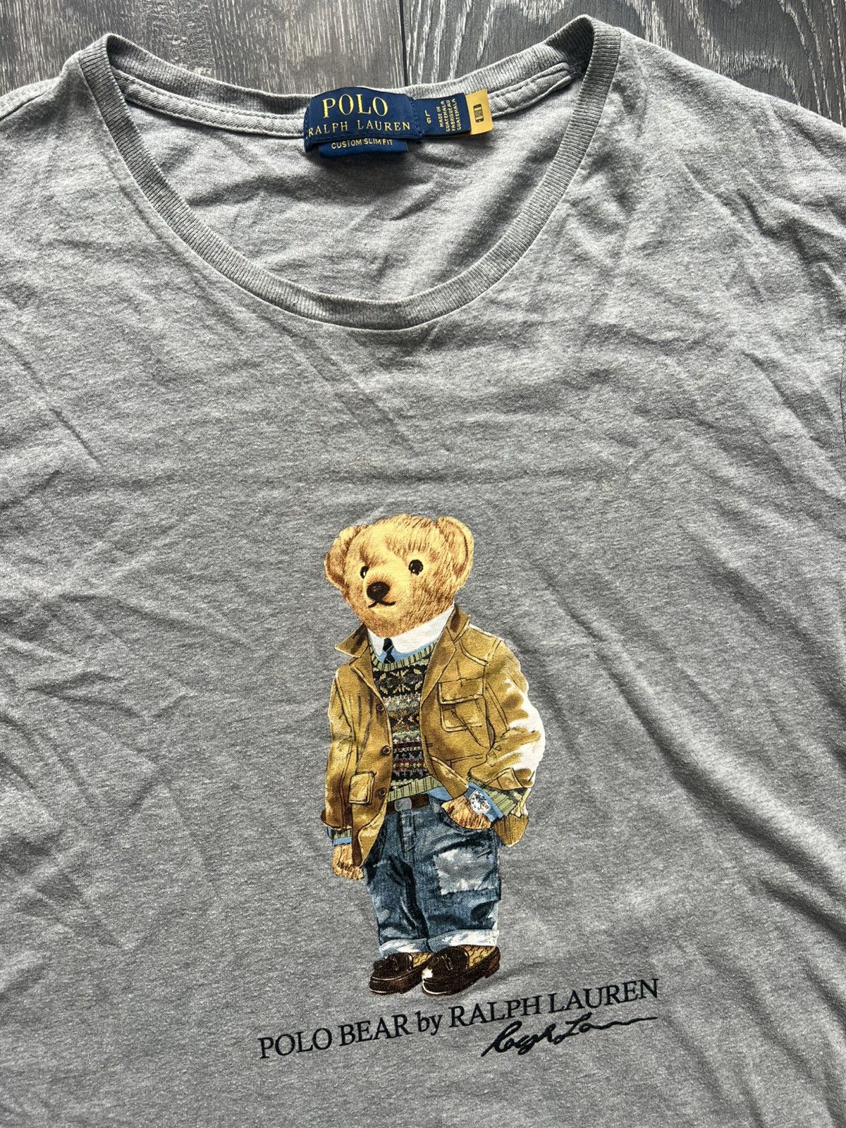 Polo Ralph Lauren Polo Ralph Lauren Polo Bear T-Shirt Size US L / EU 52-54 / 3 - 2 Thumbnail