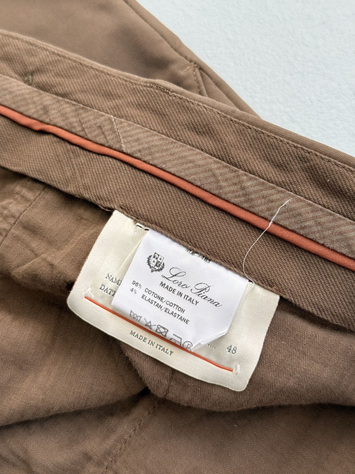 Loro Piana Loro Piana Trousers Pants Size 48 Cotton Made In Italy Size US 32 / EU 48 - 11 Thumbnail
