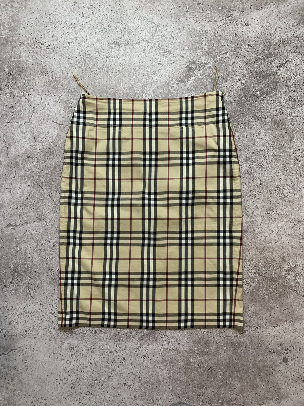 Burberry × Vintage Vintage Burberry Skirt Nova Check women Size 32" / US 10 / IT 46 - 2 Thumbnail