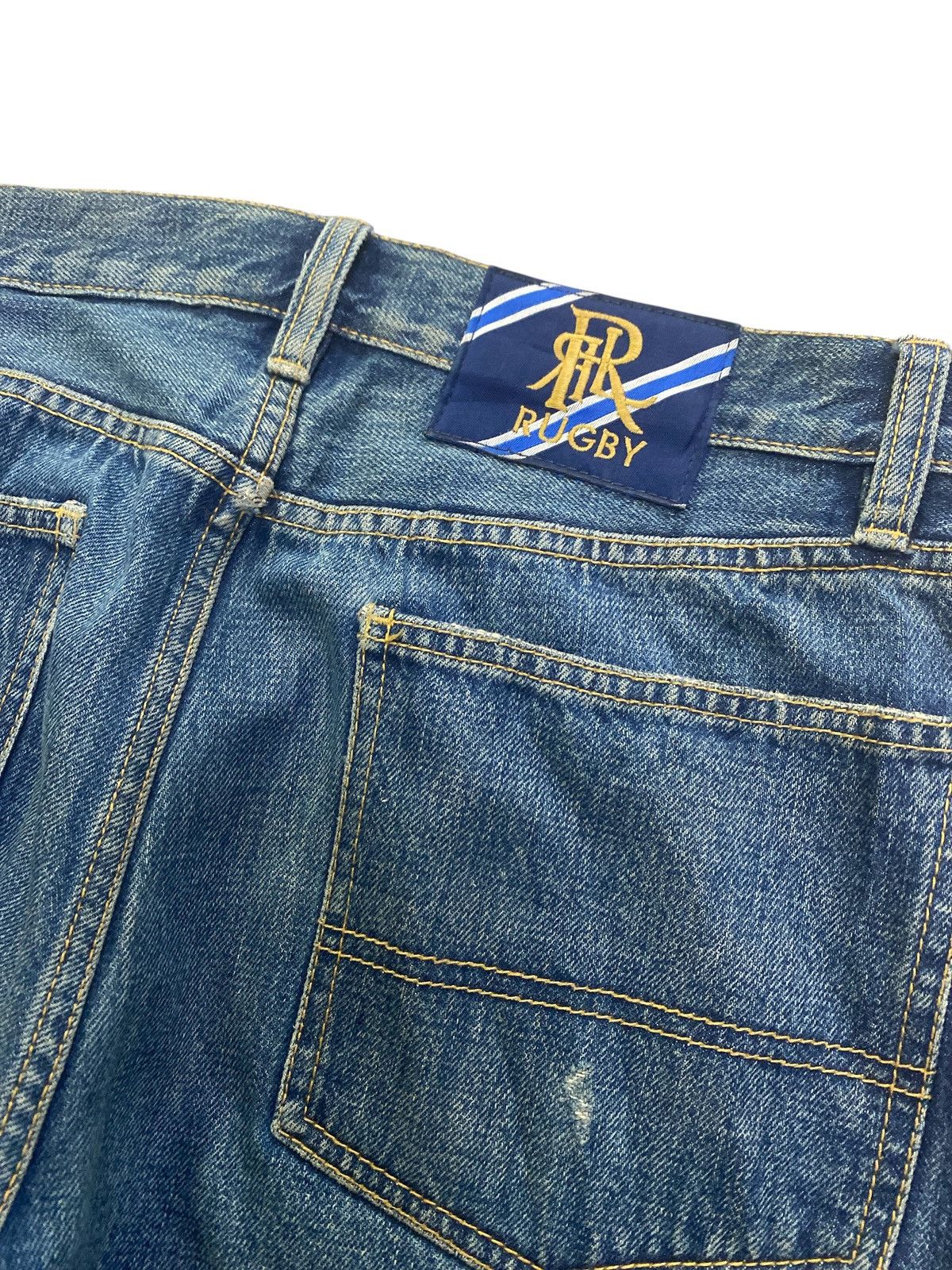 Ralph Lauren × Rugby Ralph Lauren × Vintage Ralph Lauren Rugby Selvedge Denim Size US 32 / EU 48 - 4 Thumbnail
