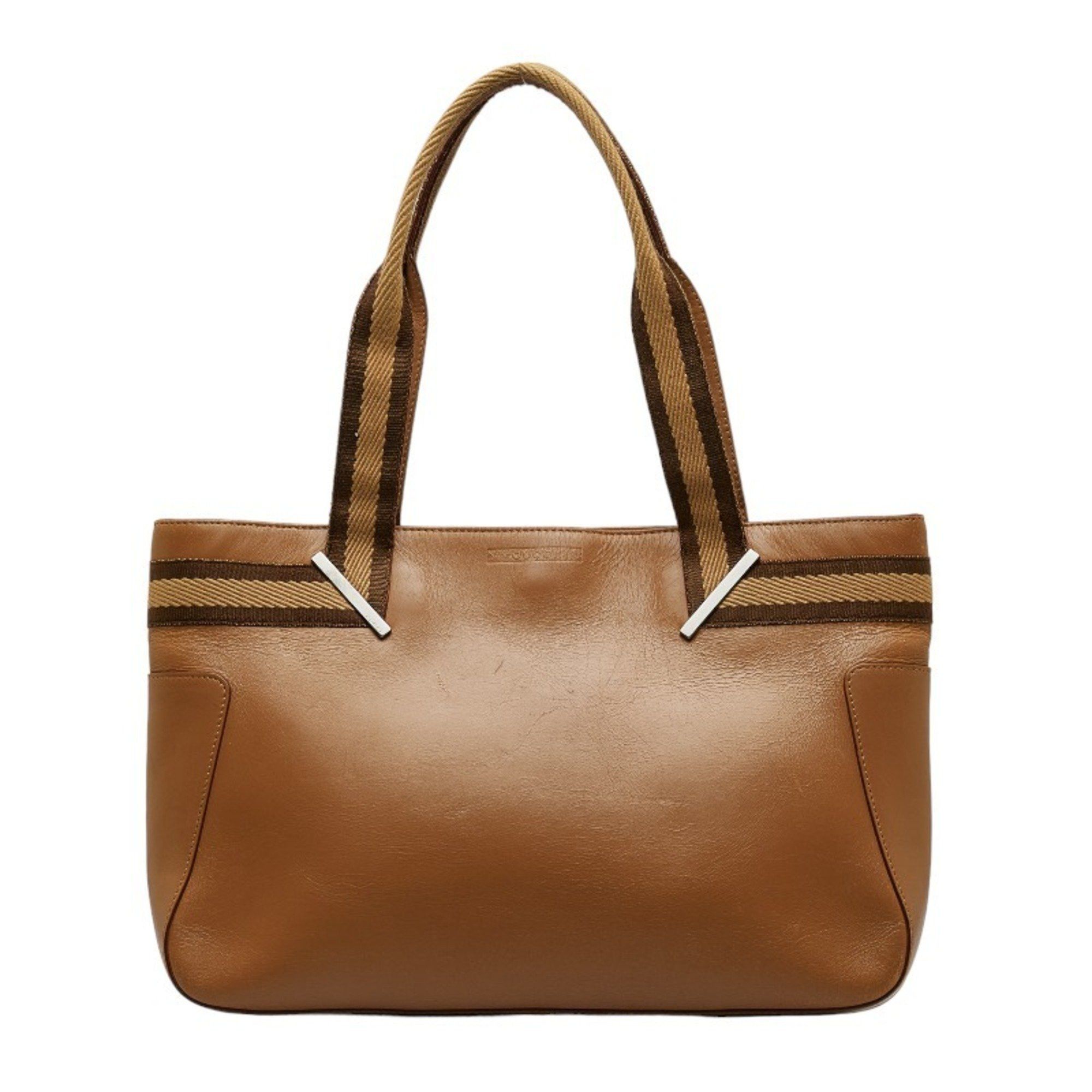 image of Gucci Handbag 002 1135 Brown Leather Ladies Gucci, Women's