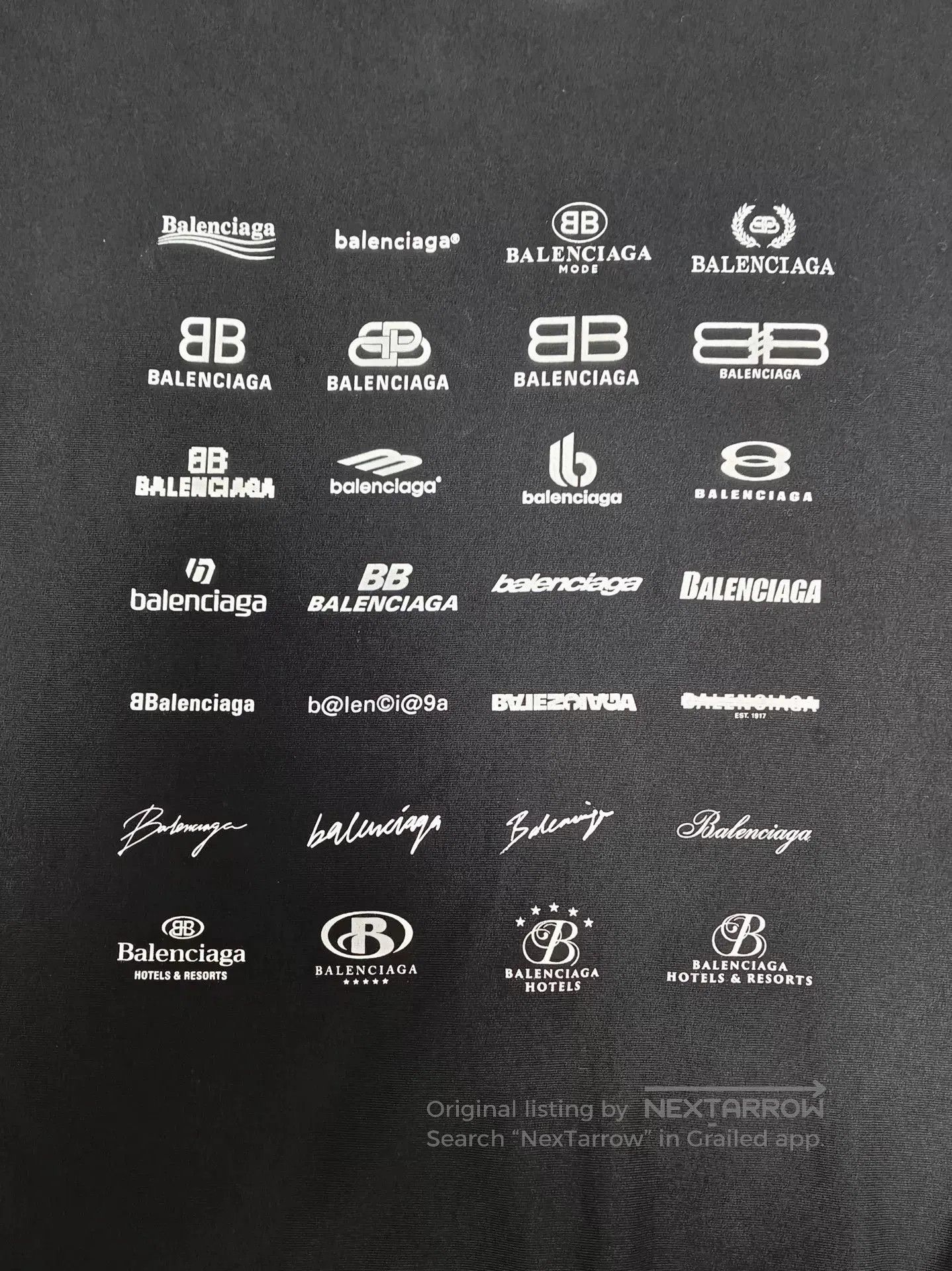 Balenciaga balenciaga archives logo print sweatshirt. Size US S / EU 44-46 / 1 - 3 Thumbnail