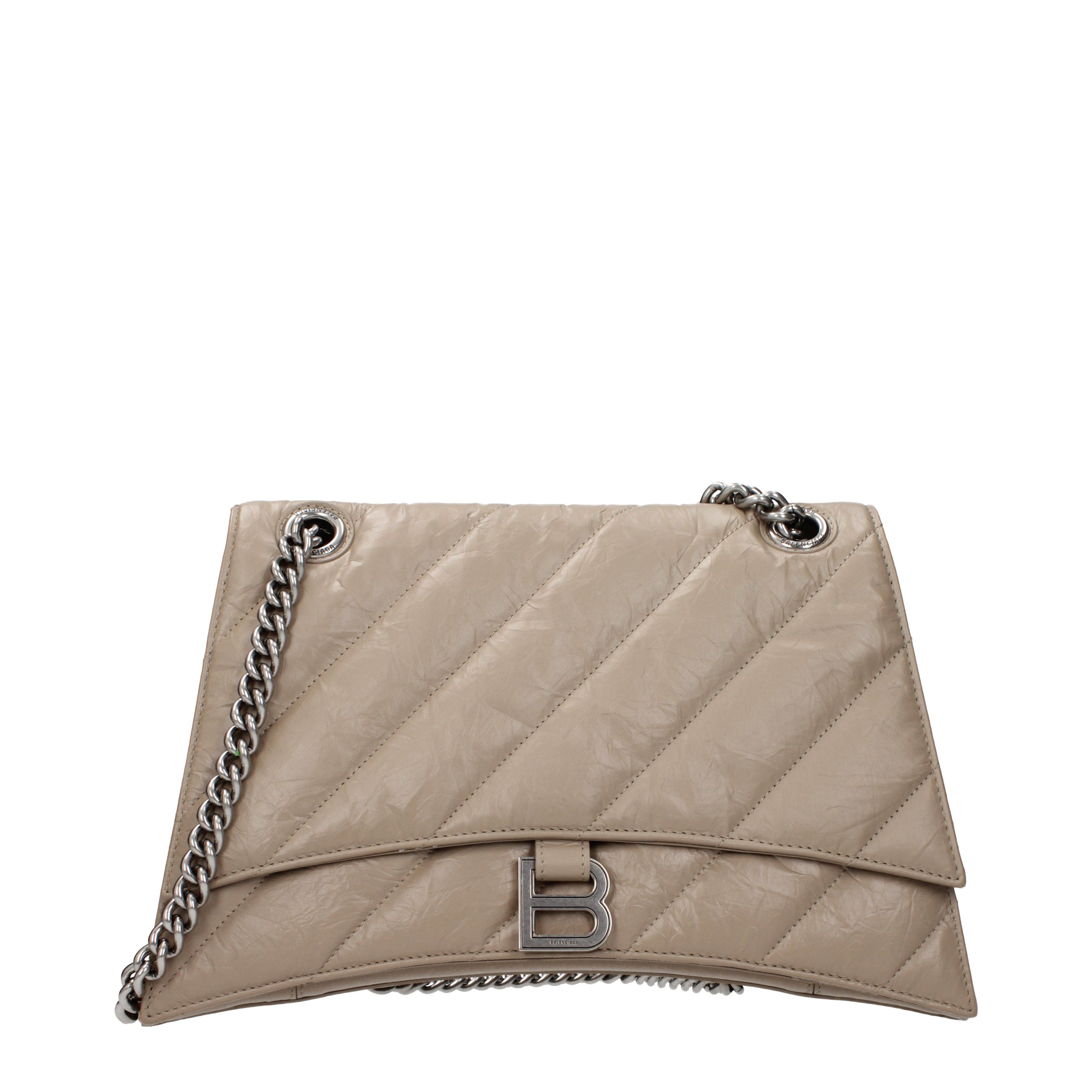 Balenciaga Balenciaga Shoulder Bags Women Leather Beige Size ONE SIZE - 1 Thumbnail