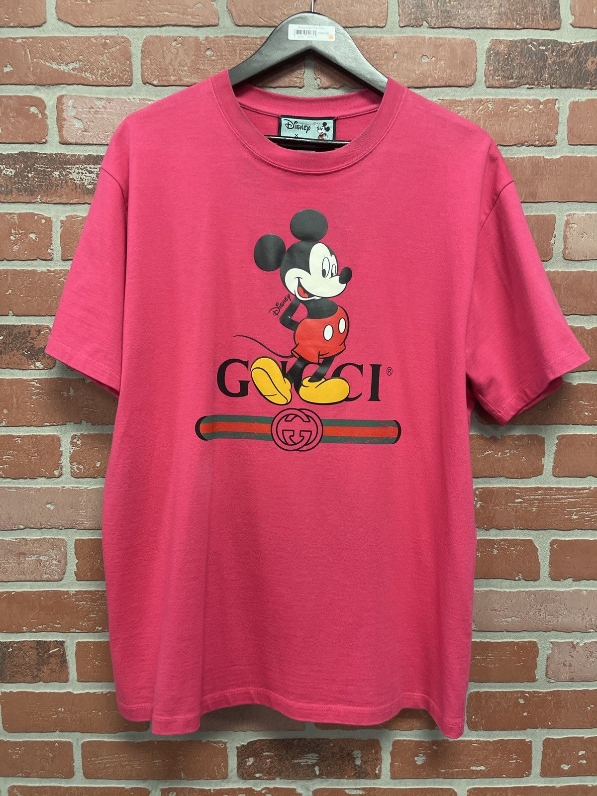 Gucci Gucci X Disney Tee Pink Size L Size US L / EU 52-54 / 3 - 1 Thumbnail