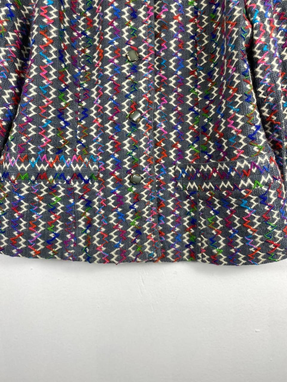 Japanese Brand japanese brand knitted jacket nice design Size L / US 10 / IT 46 - 3 Thumbnail