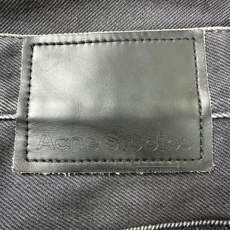 Acne Studios Acne Studios Grey Denim Long Pants Size 29" - 7 Thumbnail