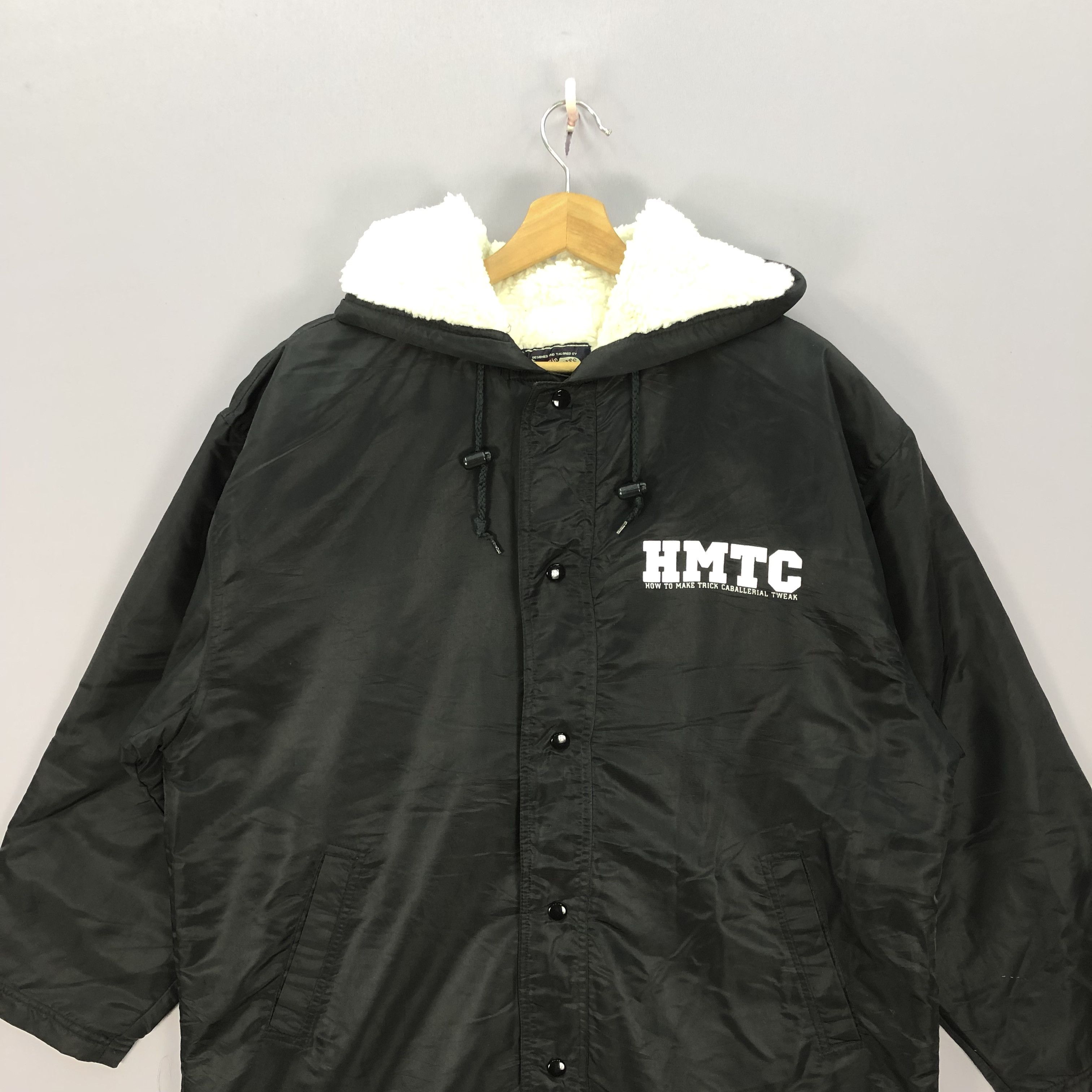Japanese Brand × Vintage Vintage Minnesota White Bears Fleece Coach Hoodie Jackets Size US L / EU 52-54 / 3 - 4 Thumbnail