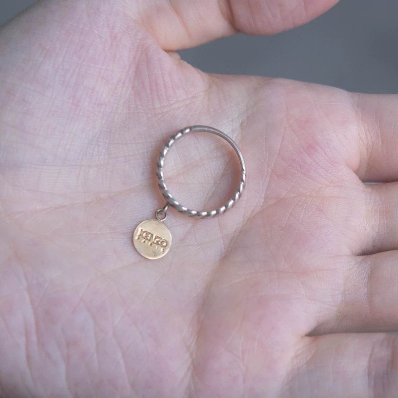 Kenzo KENZO 18k gold pendant ring vintage Size ONE SIZE - 4 Thumbnail