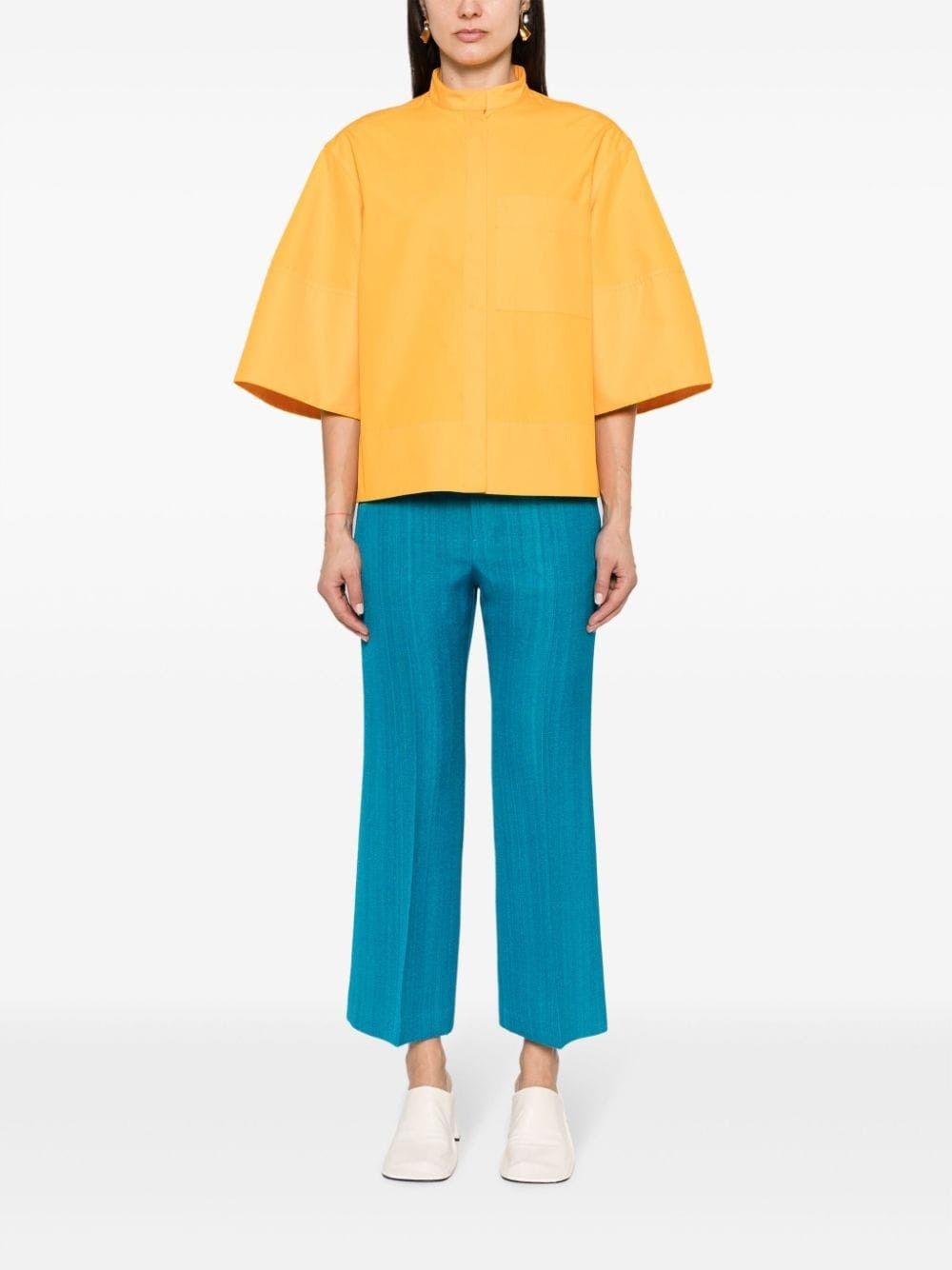 Jil Sander o1w1db10825 Shirt in Orange Size XL / US 12-14 / IT 48-50 - 2 Thumbnail