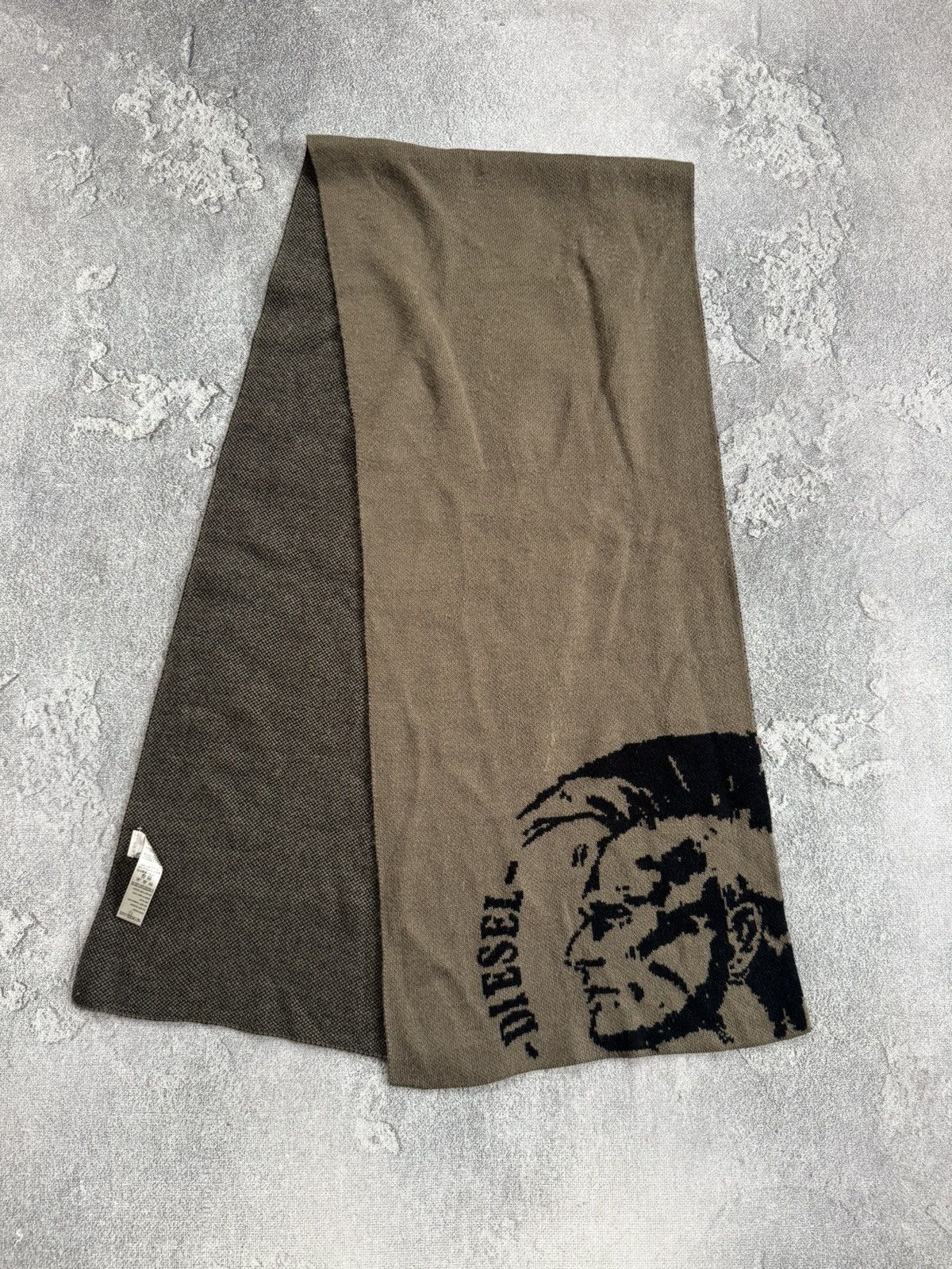 Diesel Diesel big logo scarves scarf 🧣 Avantgarde casual Size ONE SIZE - 5 Thumbnail