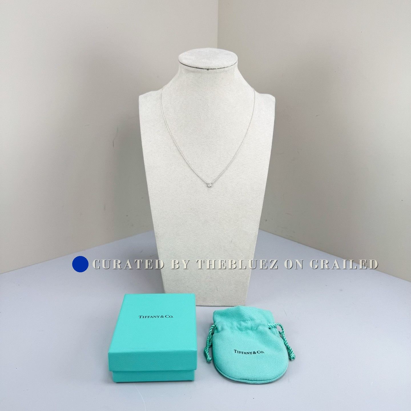 Tiffany & Co. Tiffany Peretti Single Diamond Necklace Size ONE SIZE - 1 Thumbnail