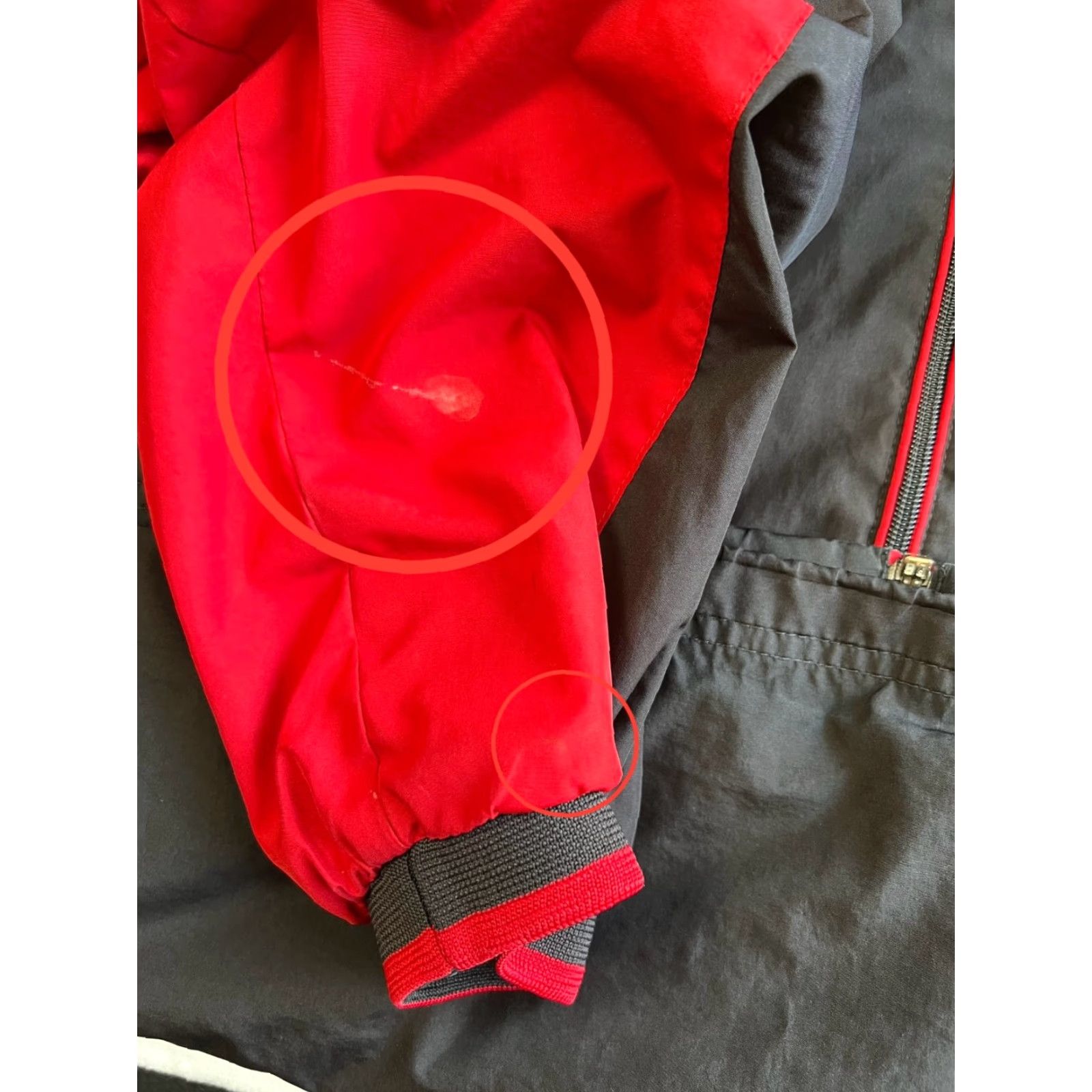 Reebok VINTAGE Reebok Windbreaker Jacket XL Men Black 90s Logo Zip Spring Fall Winter Nylon Softshell Size US XL / EU 56 / 4 - 7 Thumbnail