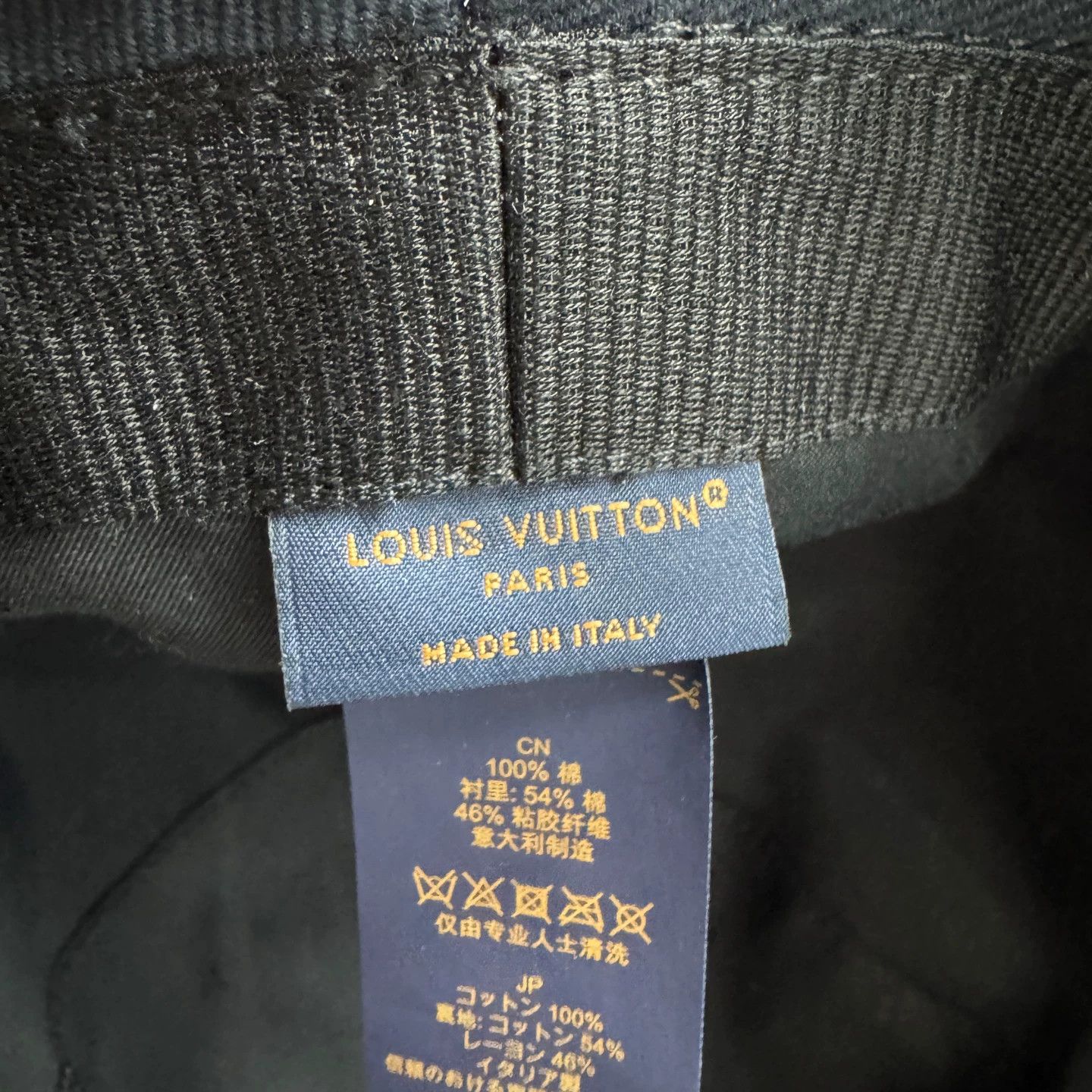 Louis Vuitton LV Embroidered Logo Bucket Hat One Size Size ONE SIZE - 5 Thumbnail