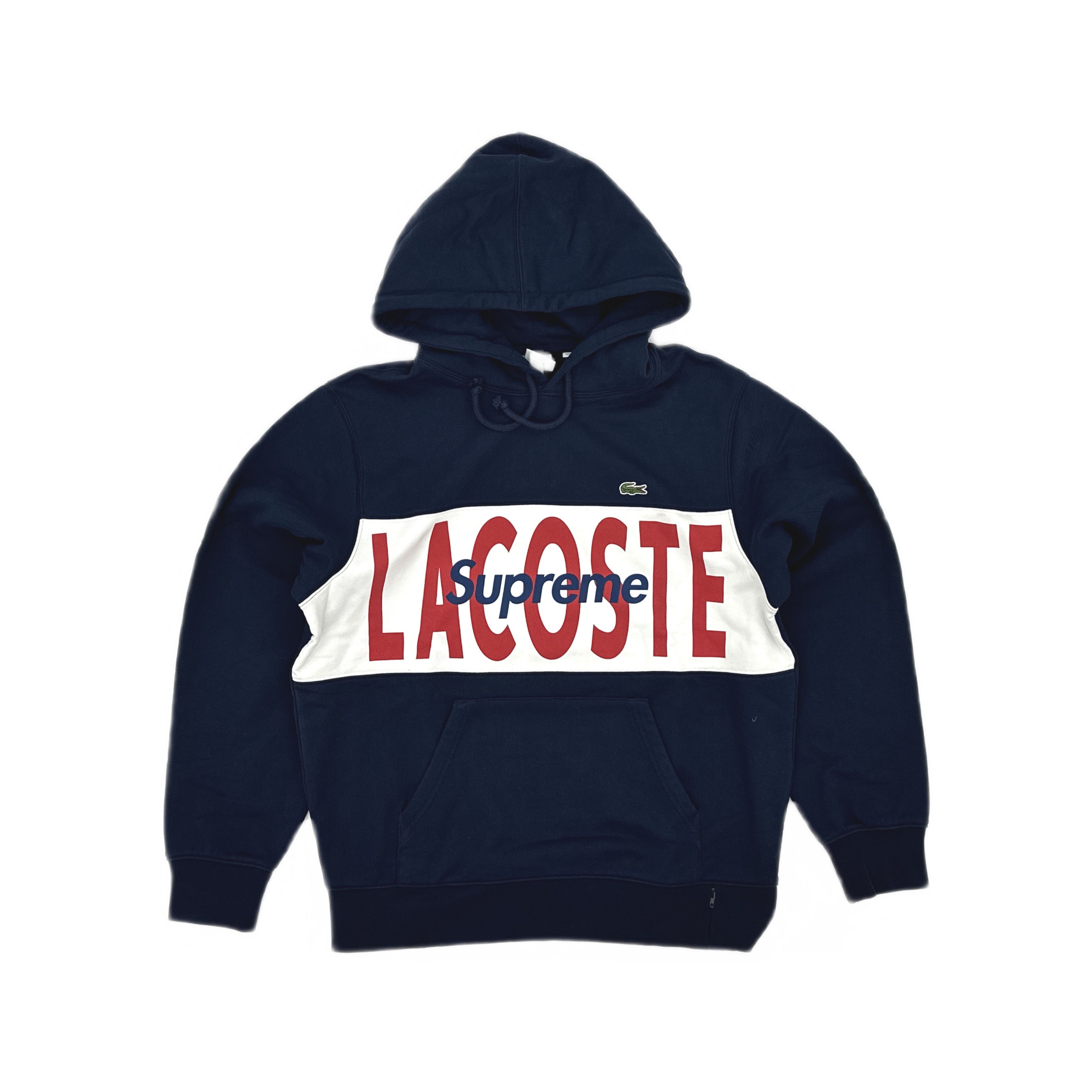 Supreme Supreme x Lacoste Logo Panel Hoodie Size S Size US S / EU 44-46 / 1 - 1 Thumbnail