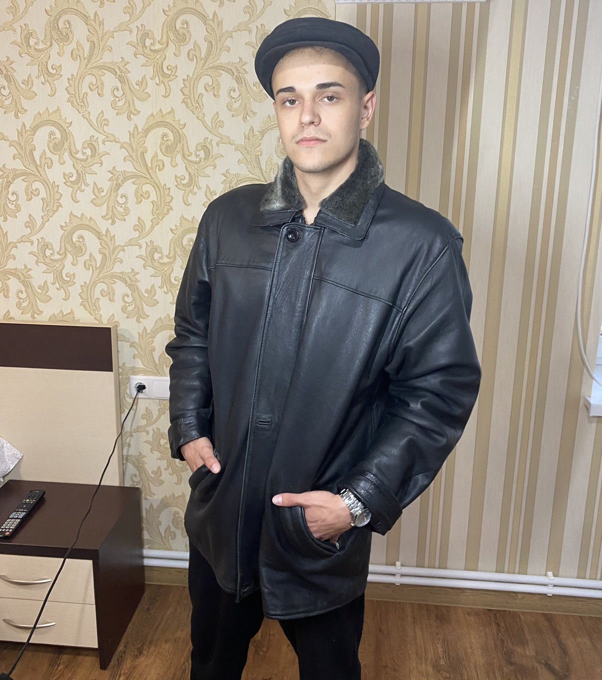 14th Addiction Leather Fur 14TH Addiction Coat Jacket vest avant garde Size US L / EU 52-54 / 3 - 2 Thumbnail
