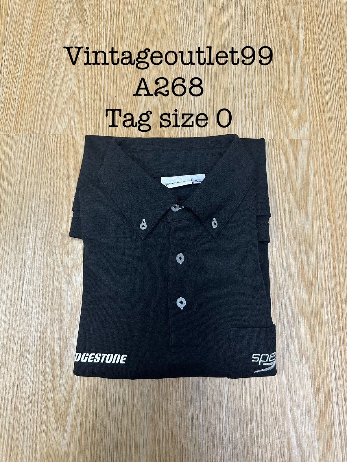 Speedo Vintage Speedo x Bridgestone Polo Tee A268 Size US M / EU 48-50 / 2 - 11 Thumbnail