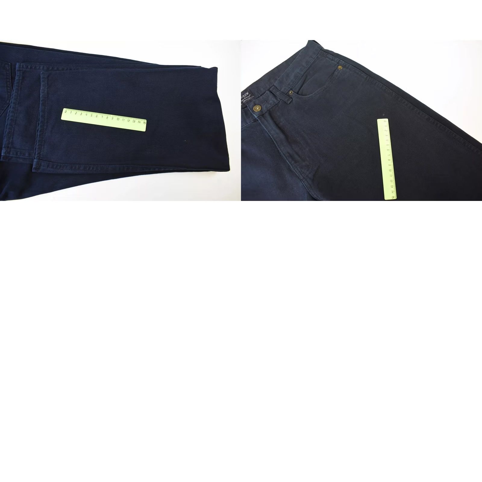 J.Crew J. CREW The Sutton Jeans Men W32/L32 Straight Zip Fly Pockets Logo Denim Blue Size US 32 / EU 48 - 8 Thumbnail