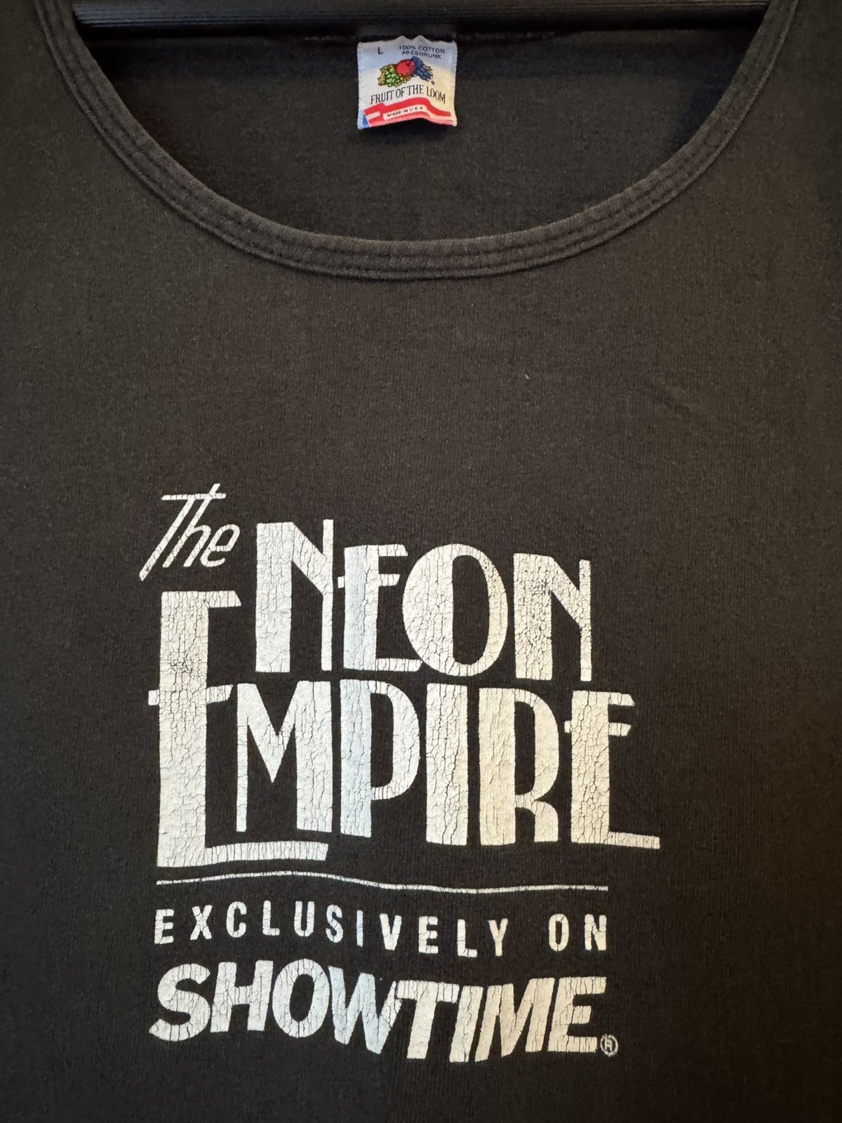 Other Vintage 90s Showtime “The Neon Empire” Promo Tank Size US L / EU 52-54 / 3 - 4 Thumbnail