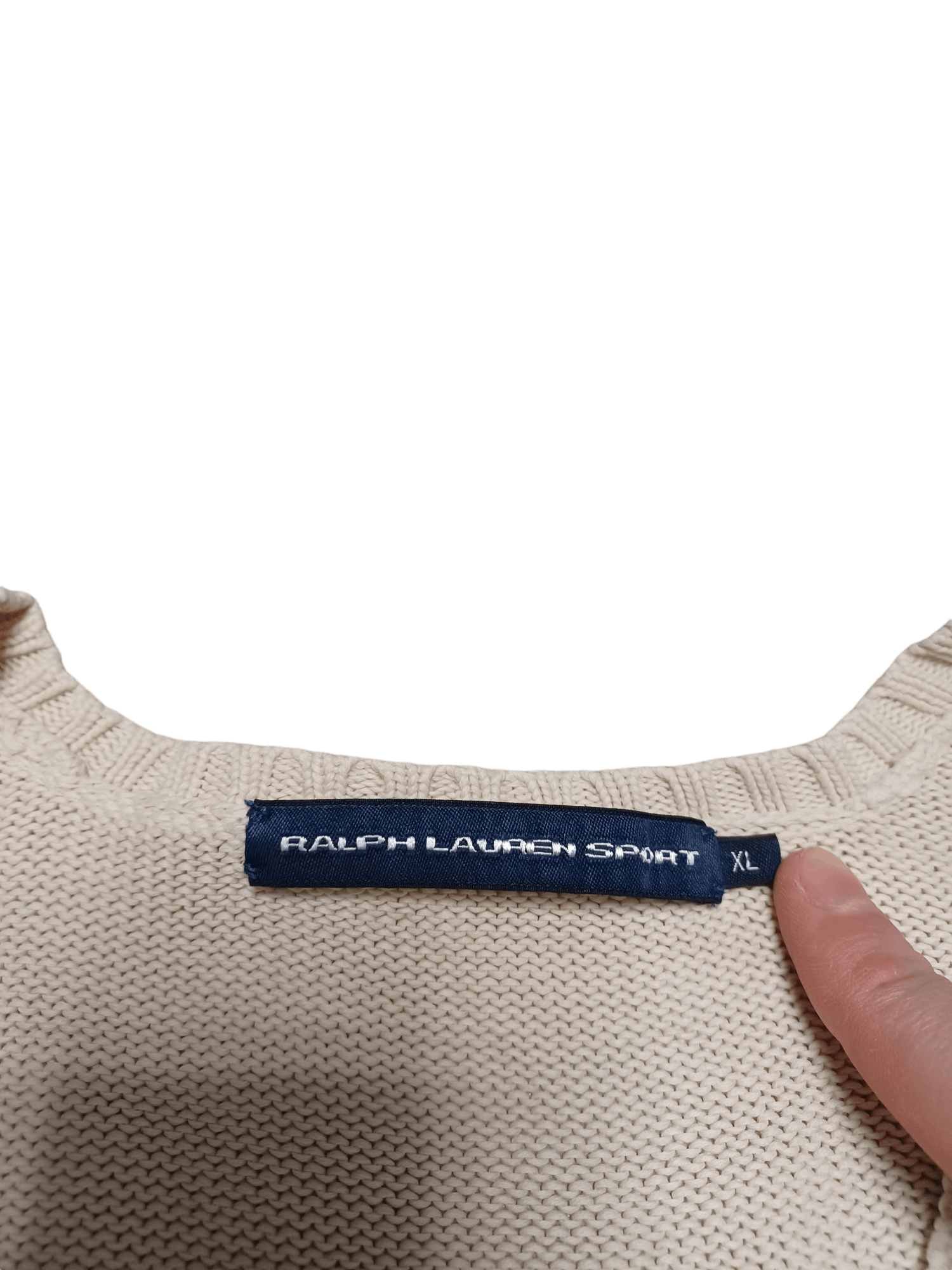 Ralph Lauren Sport VINTAGE POLO RALPH LAUREN SPORT EMBROIDERED LOGO SWEATER Size US M / EU 48-50 / 2 - 5 Thumbnail