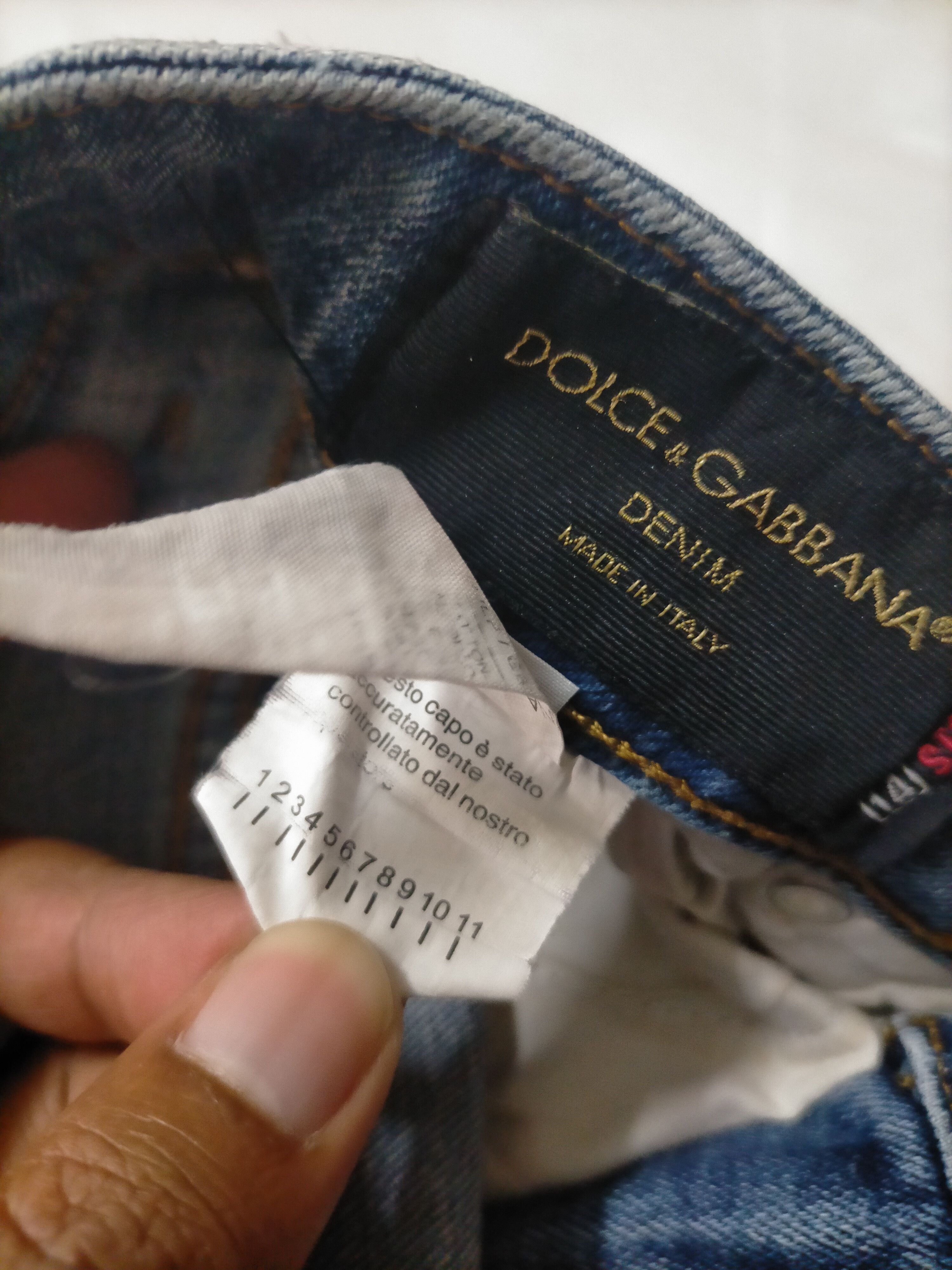Dolce & Gabbana 🔥Dolce & Gabbana Skinny Stretch Distressed Jeans Size US 30 / EU 46 - 9 Thumbnail