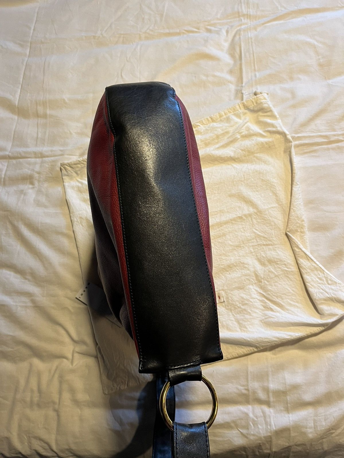 Marni Marni big leather shoulder/crossbody bag. Size ONE SIZE - 13 Thumbnail
