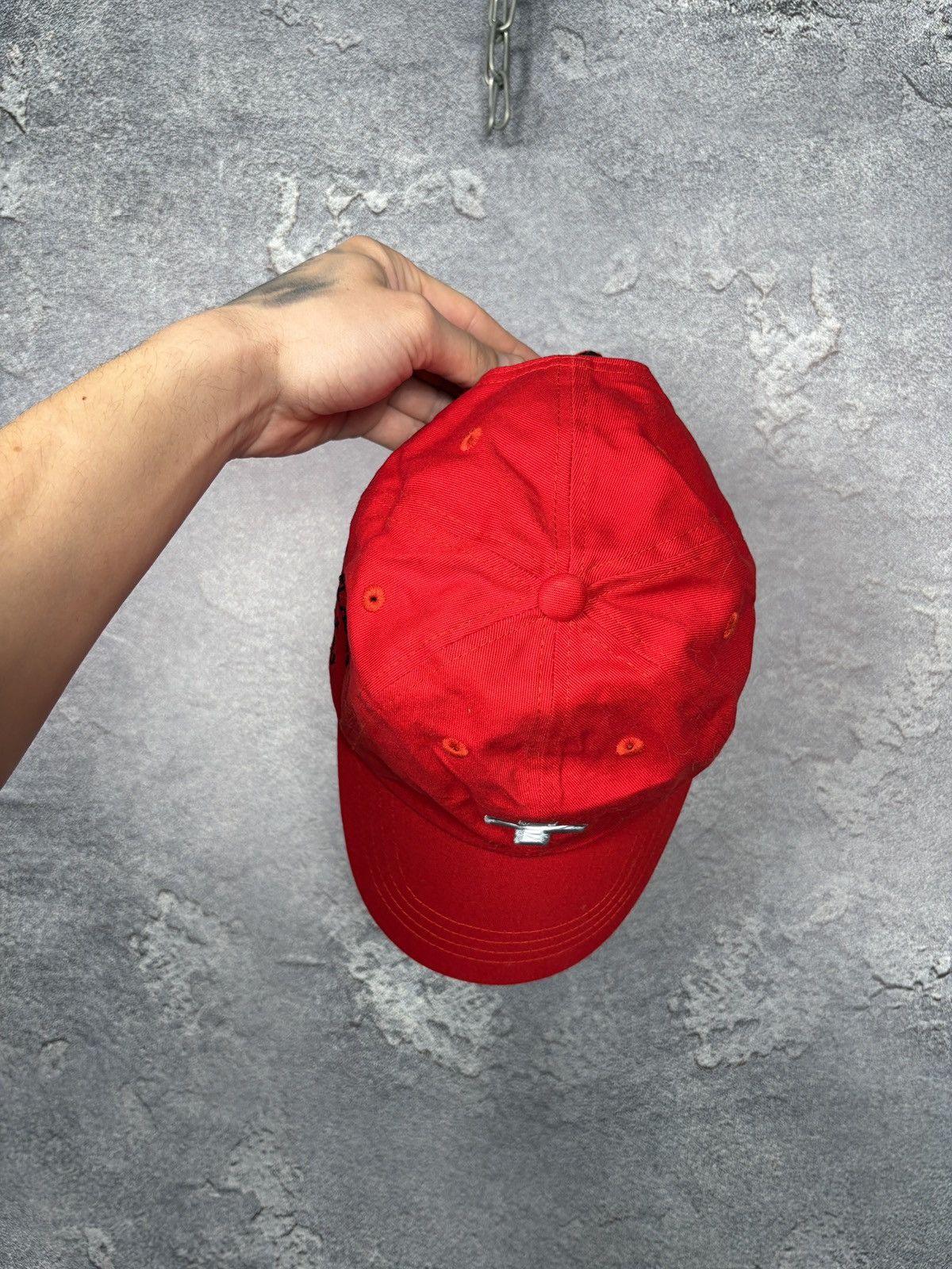Places + Faces Places+Faces Red Cross Logo Cap One Size Size ONE SIZE - 6 Thumbnail