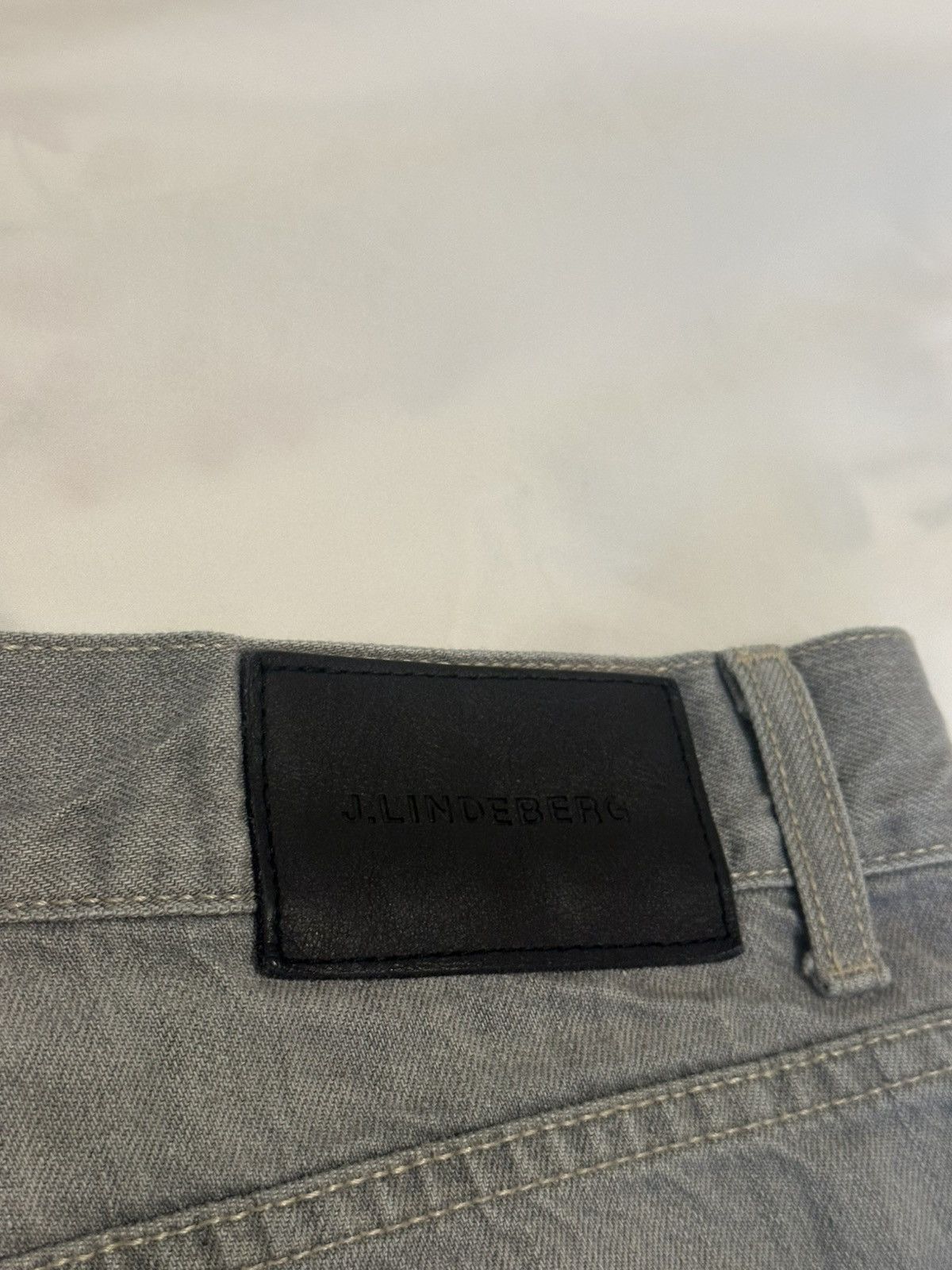 J.Lindeberg J.Lindeberg Jay Lead Grey Denim Pants Size US 34 / EU 50 - 4 Thumbnail