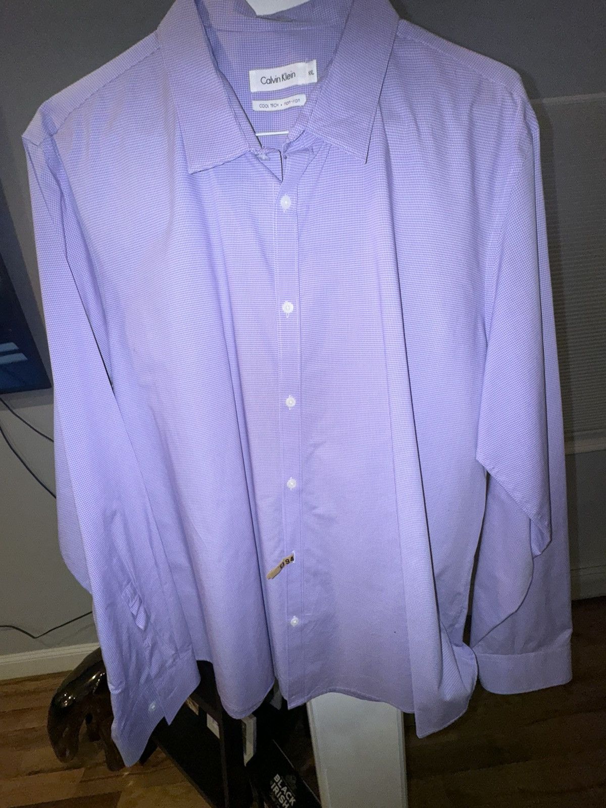 Calvin Klein Calvin Klein Purple Button Down Size US XXL / EU 58 / 5 - 1 Thumbnail