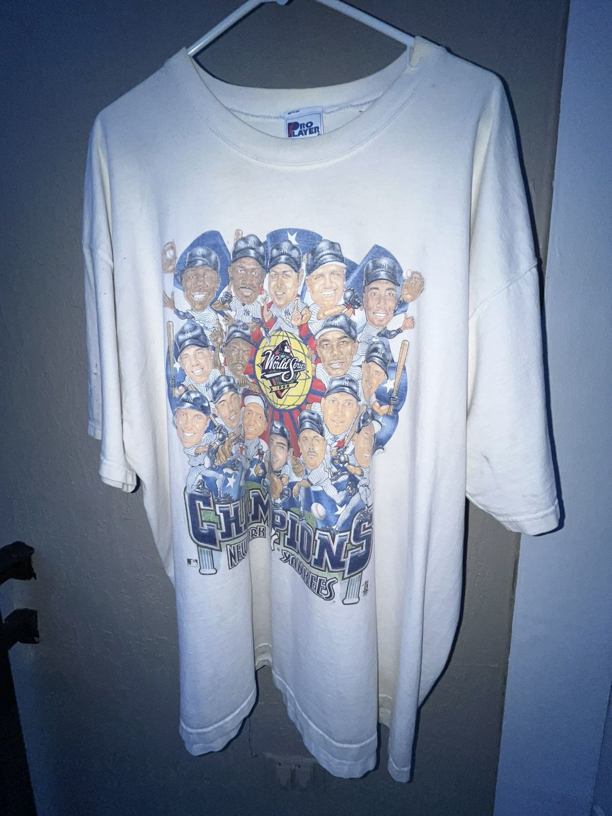 Vintage VINTAGE NY Yankees 1998 World Series Size US XL / EU 56 / 4 - 4 Thumbnail
