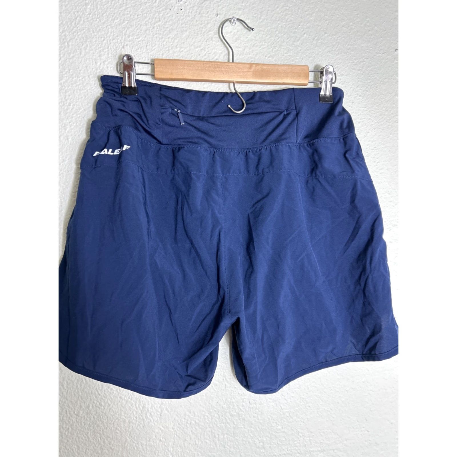 Vintage Baleaf Mens Athletic Shorts Navy Blue Pockets Polyester 32X5 M Regular Size US 31 - 6 Thumbnail