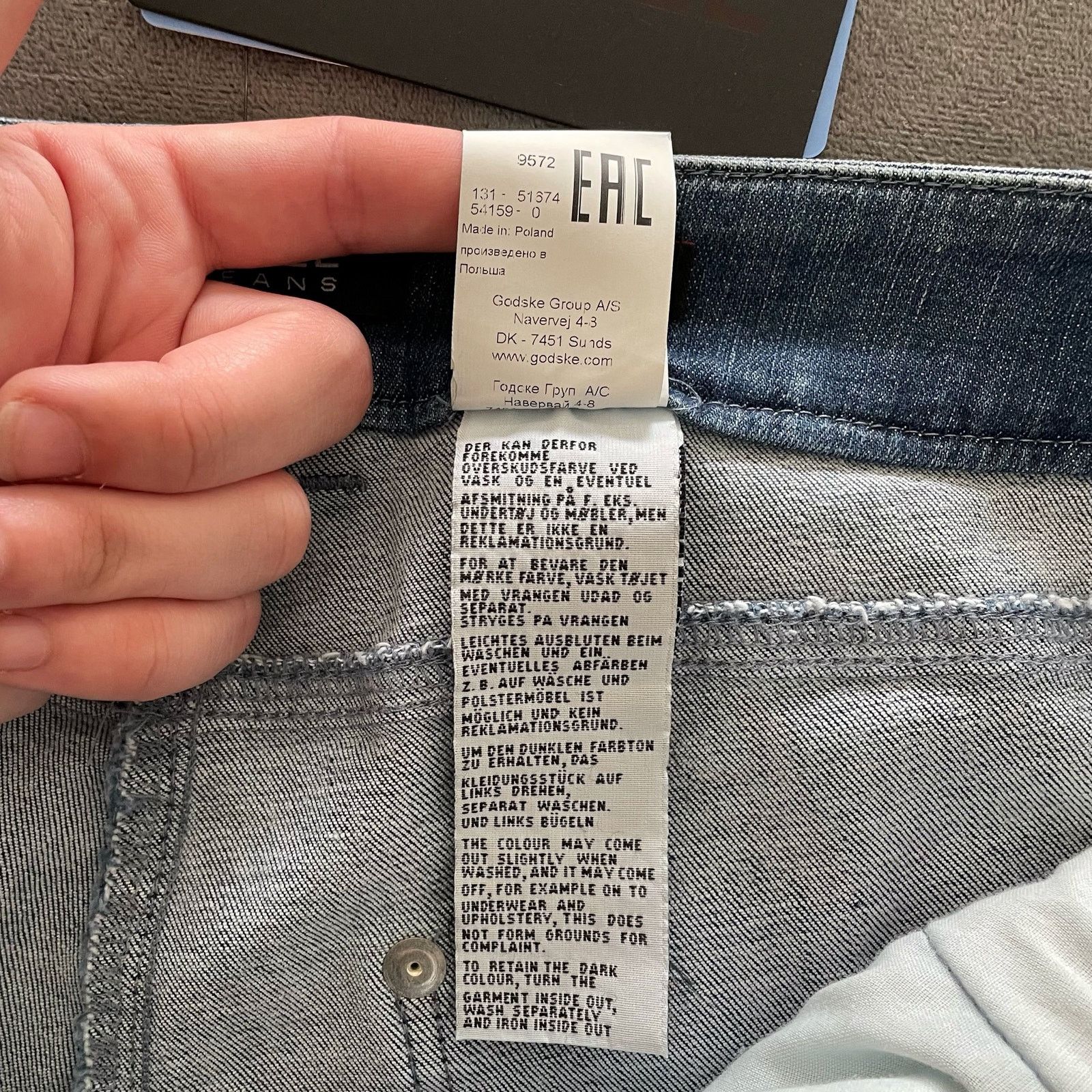 Other Robell Culotte Cropped Trouser Jeans Raw Hem 64 Blue Size 8 Size 30" / US 8 / IT 44 - 6 Thumbnail