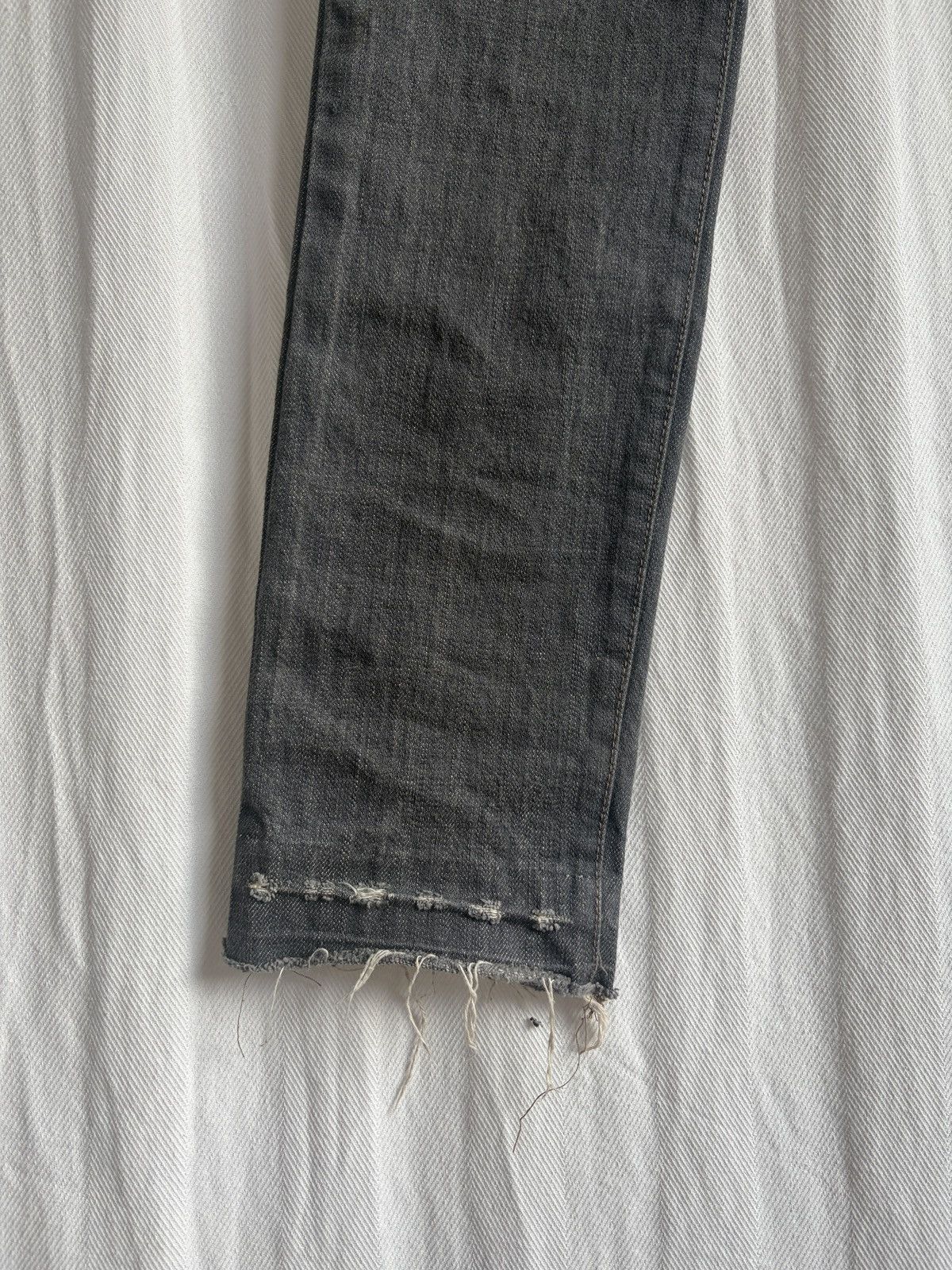 John Galliano DRKSHDW FW07 Detroit Cut Jeans Size US 29 - 3 Thumbnail
