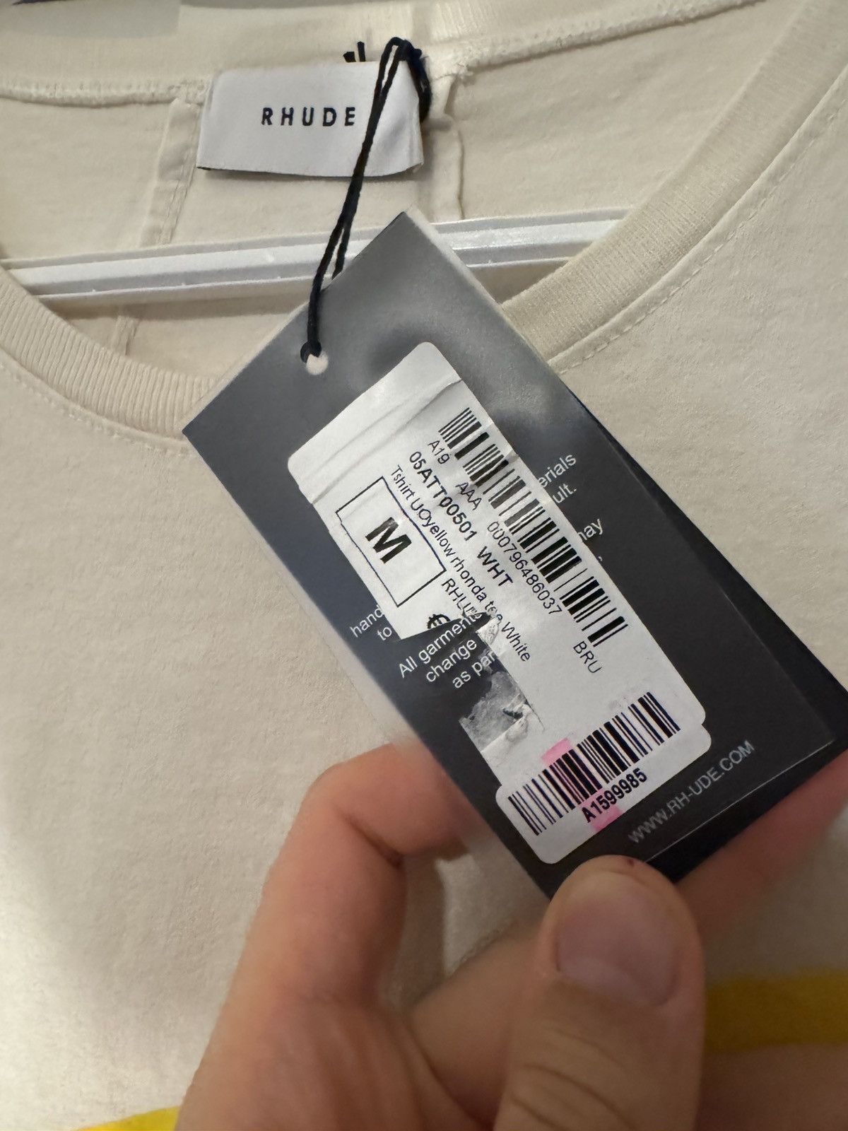 Rhude Rhude T Shirt Powered By Dreams M Medium Size US M / EU 48-50 / 2 - 4 Thumbnail
