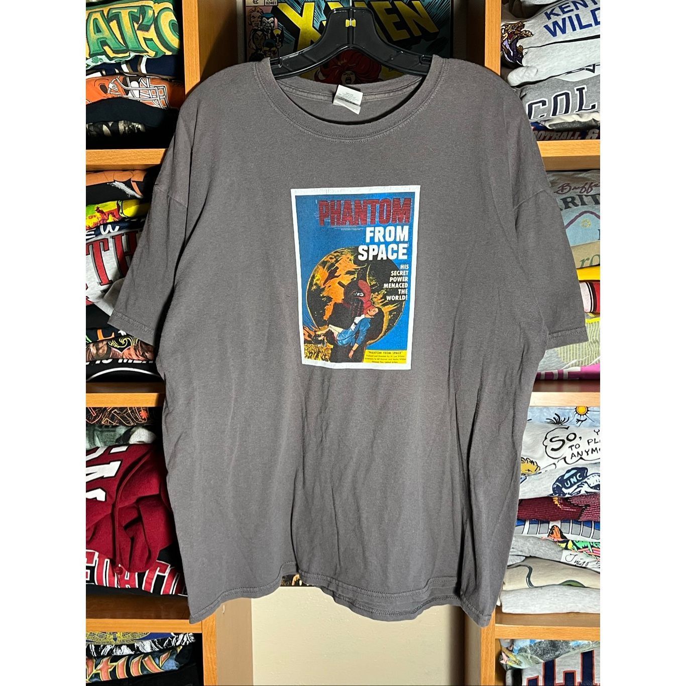 Vintage Vintage Phantom From Space Sci Fi Horror Movie Promo Tee Size US XL / EU 56 / 4 - 1 Thumbnail
