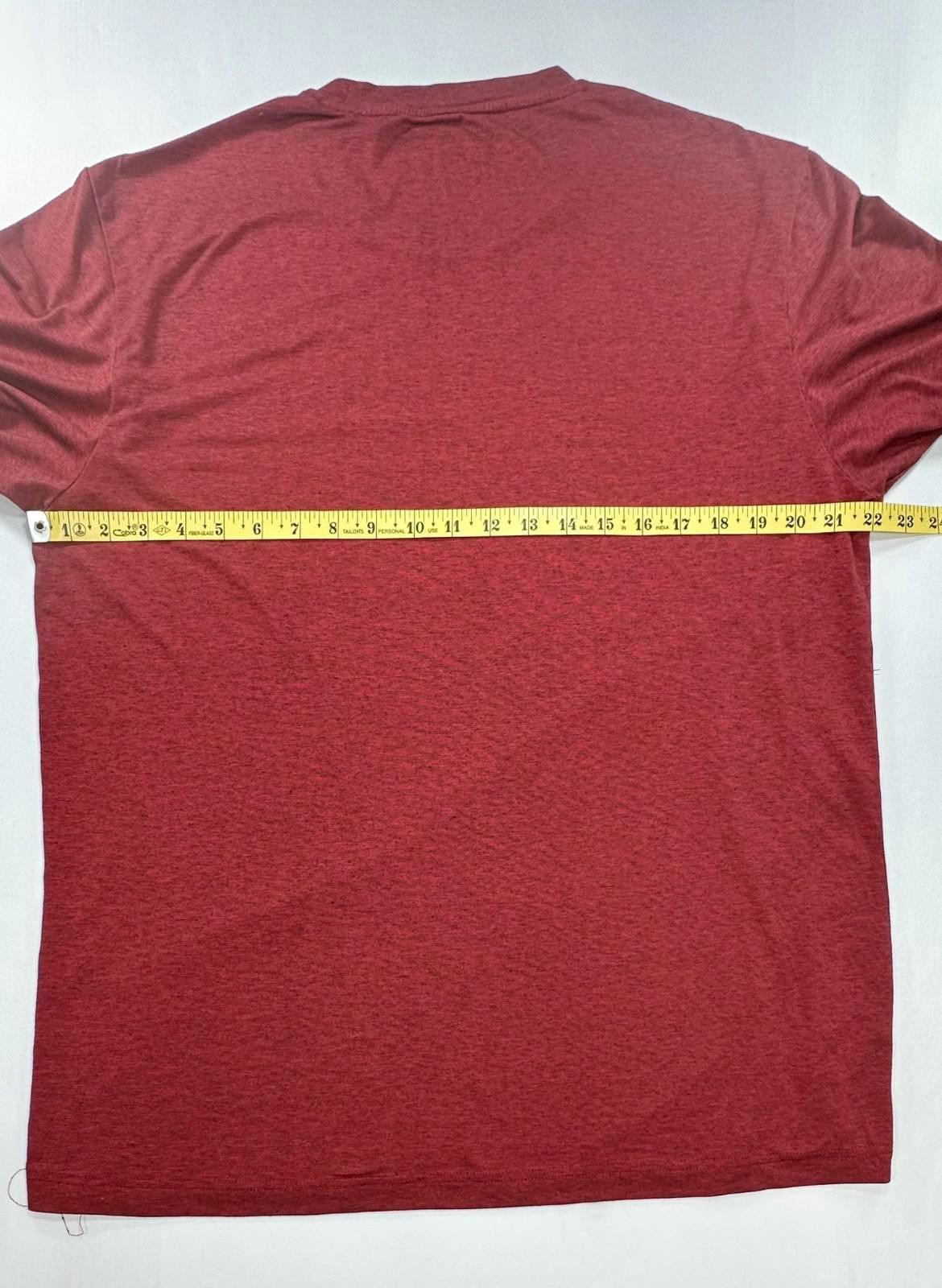 TravisMathew Travis Mathew Graphic Logo 100% Cotton T-Shirt Red Men Large Size US L / EU 52-54 / 3 - 4 Thumbnail