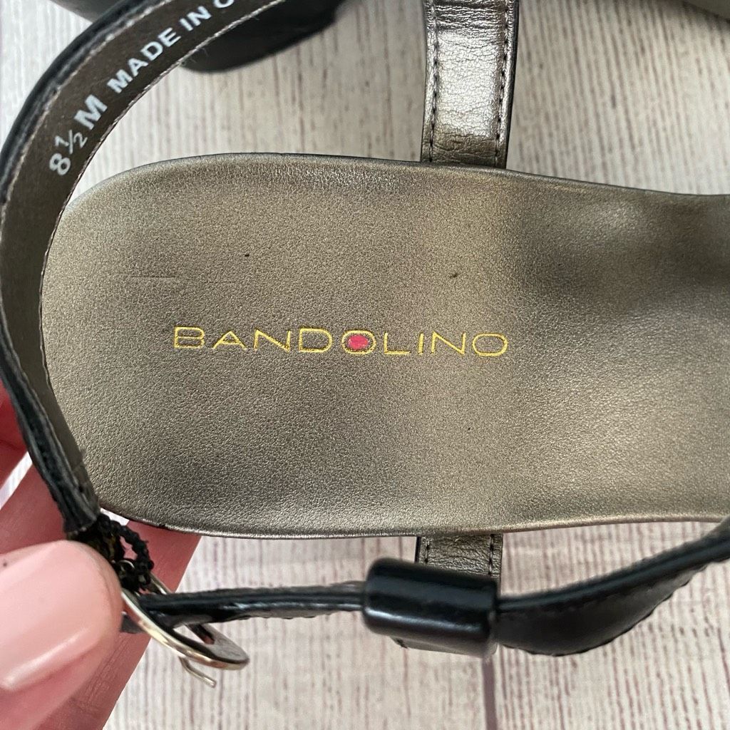 Other Bandolino women 8.5 open toe wedge sandals w/back strap clos Size US 8.5 / IT 38.5 - 9 Thumbnail