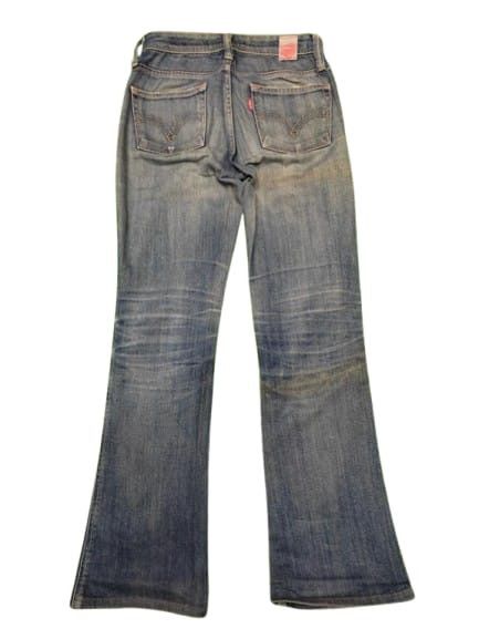 Levi's Vintage Clothing × Vintage LEVI’S LADY STYLE DISTRESSED JEANS FLARED VINTAGE Size 27" / US 4 / IT 40 - 4 Thumbnail
